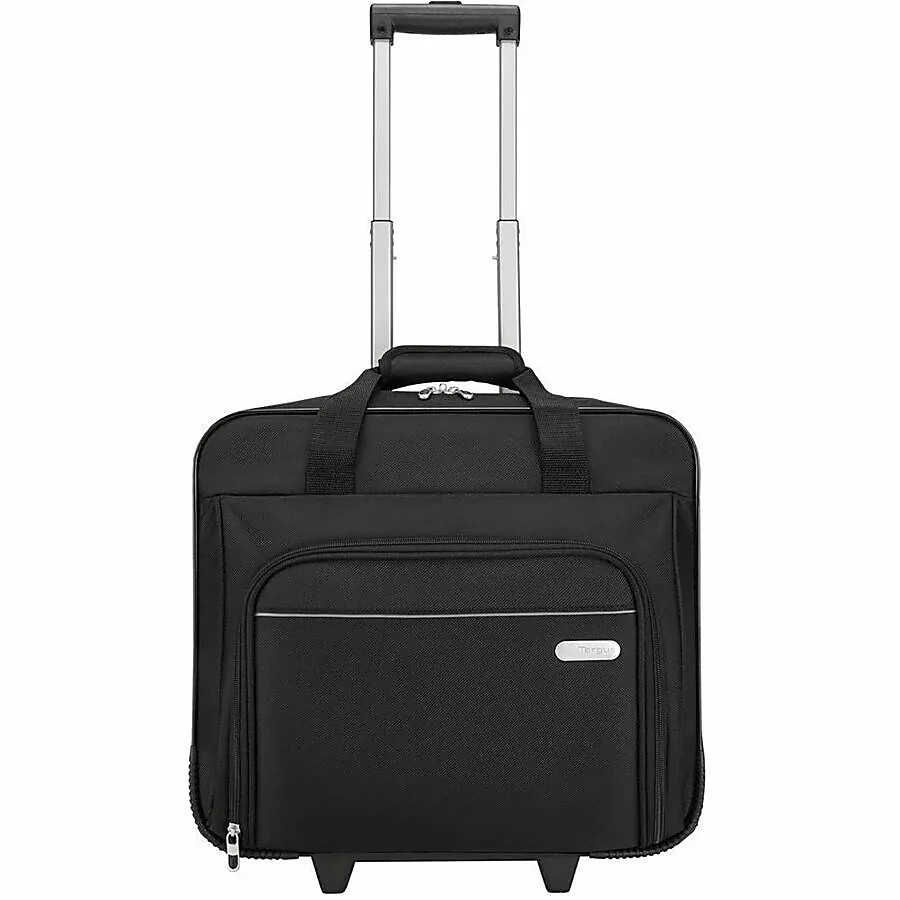 Targus Metro Rolling Laptop Case 1200D Polyester 16-1 2 x 7-1 14 Black TBR003US