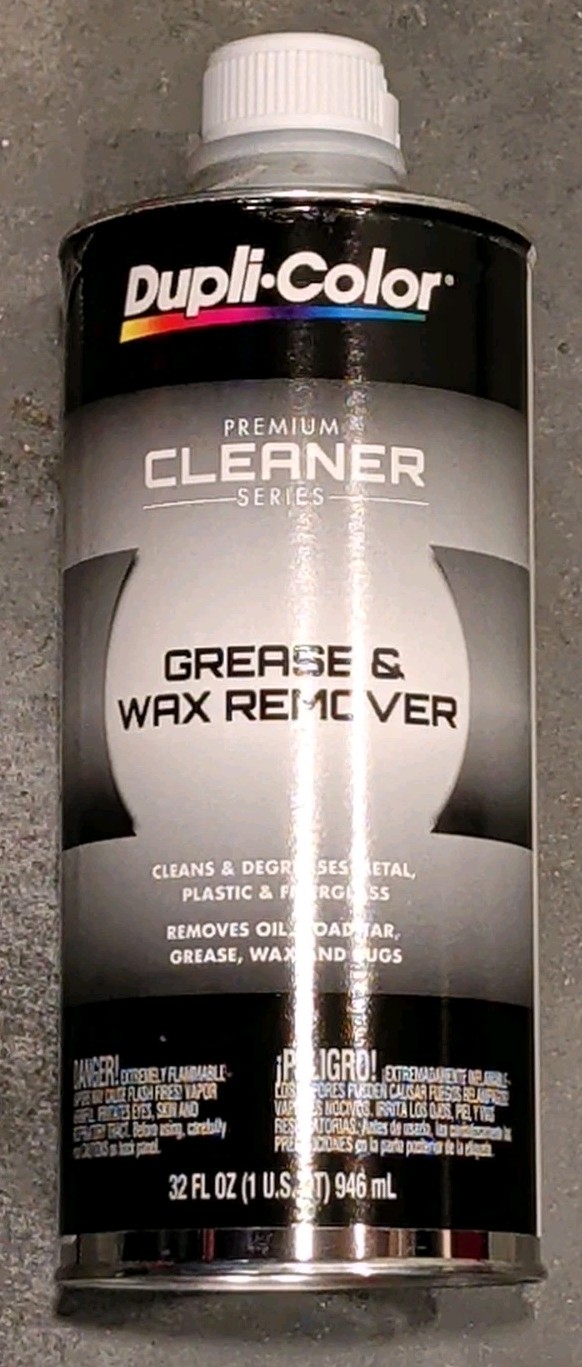 DUPLICOLOR Premium Cleaner Series Grease and Wax Remover - 1 Quart (CM541)