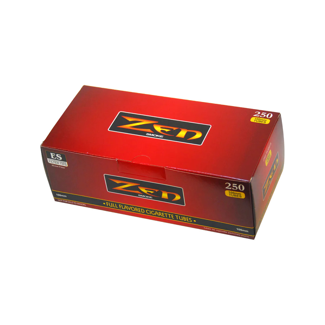 Zen 100MM  Cigarette Tube - 250 Count