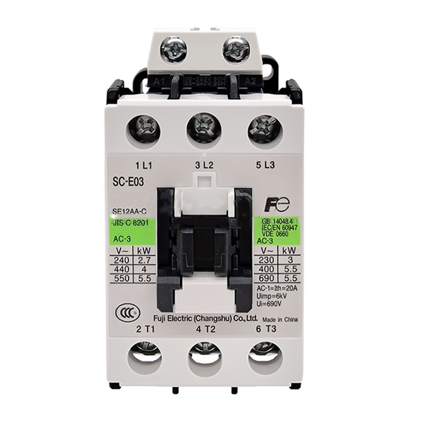FUJI SC-E03 Contactor AC 220V New 1PCS