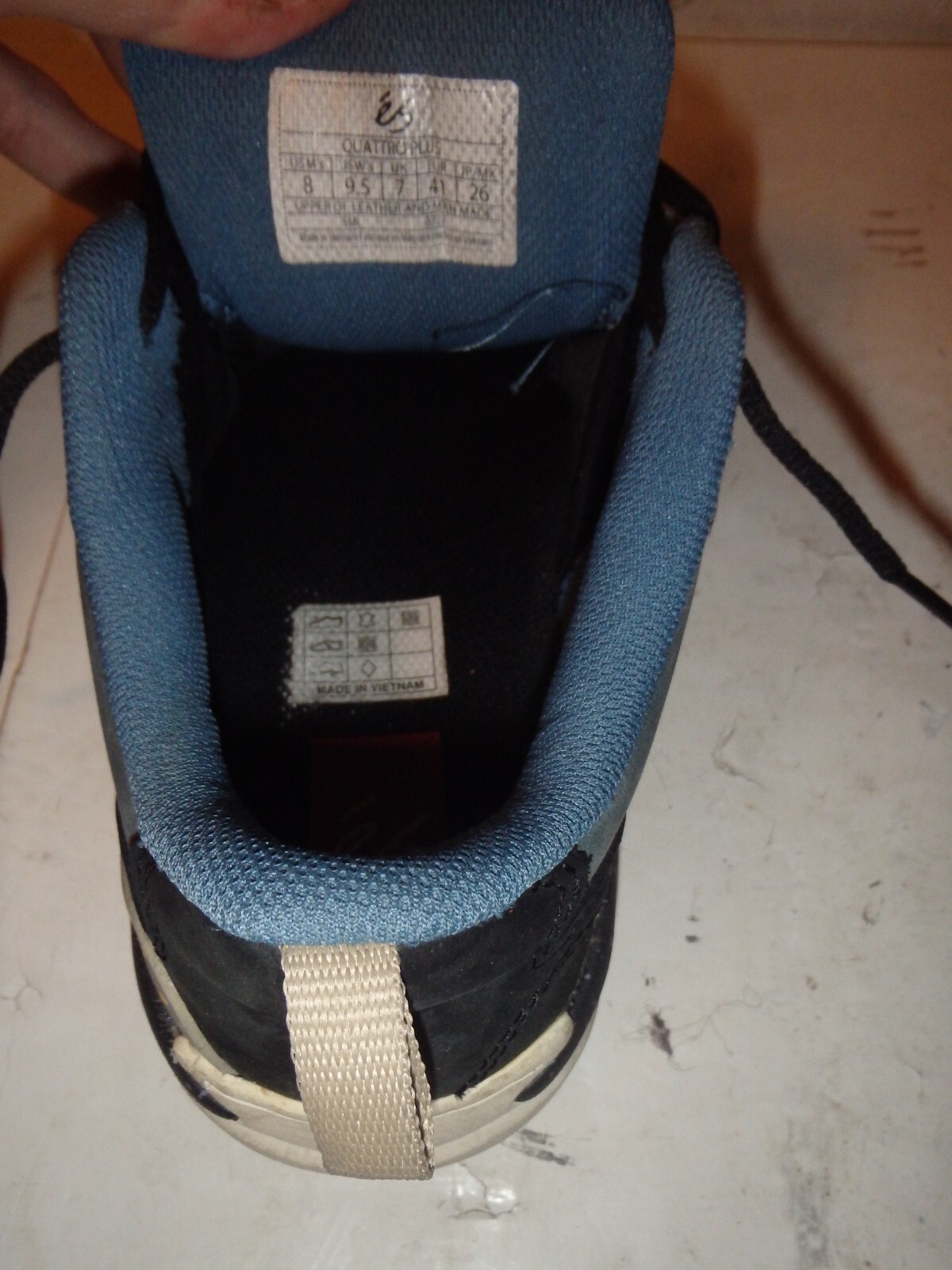 ES Quattro Plus Skate Shoes Size 8