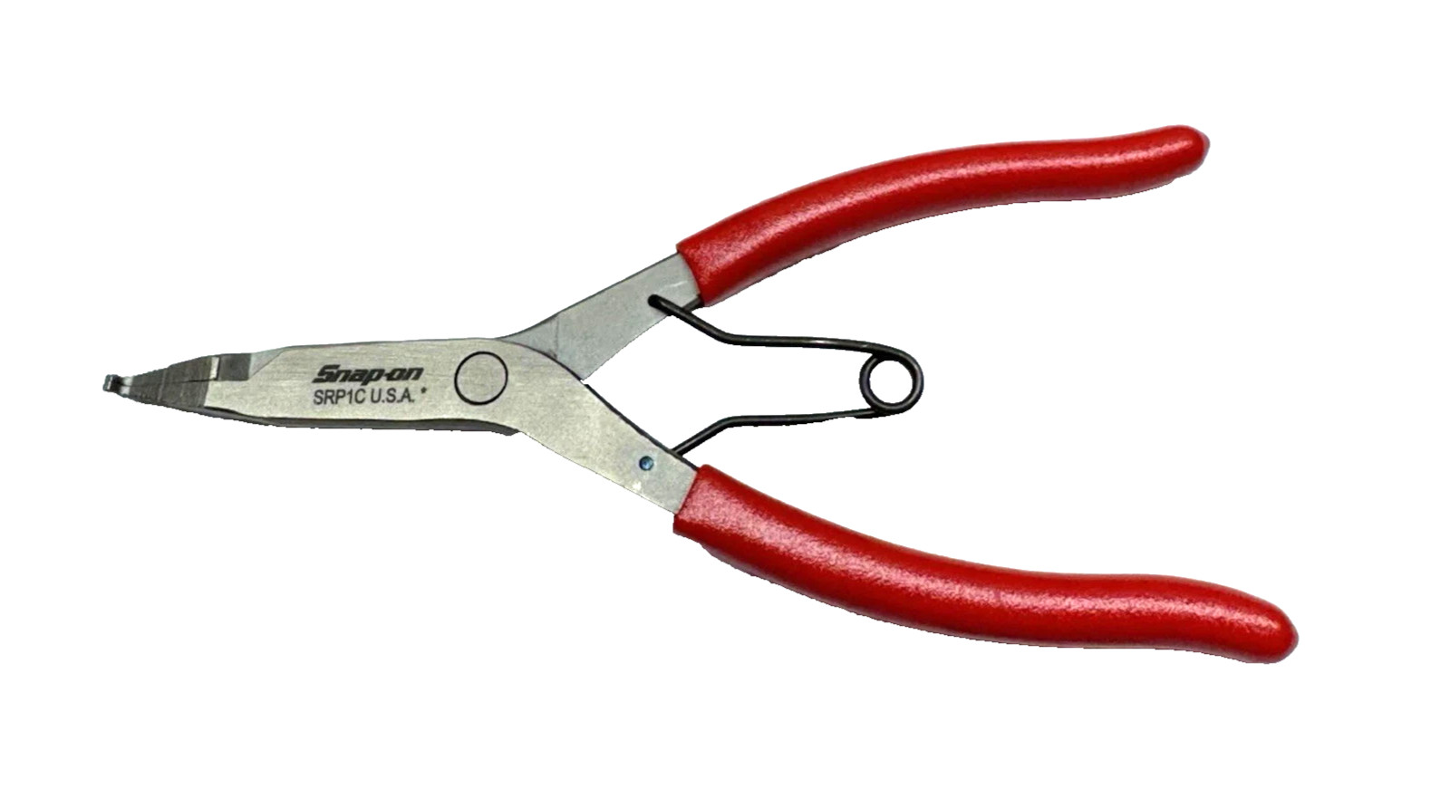 Snap-On Tools RED 90° Angle Serrated Jaw Snap Ring Pliers SRP1C USA NEW