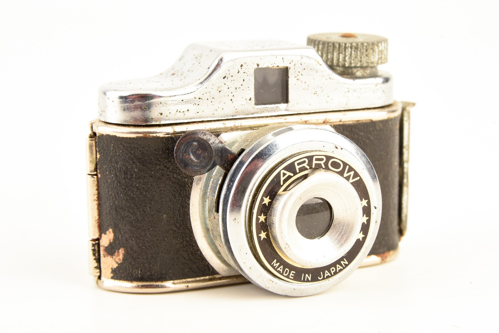 Tougodo Subminiature Arrow Camera 14×14mm Exposures 17.5mm Film WORKS V28
