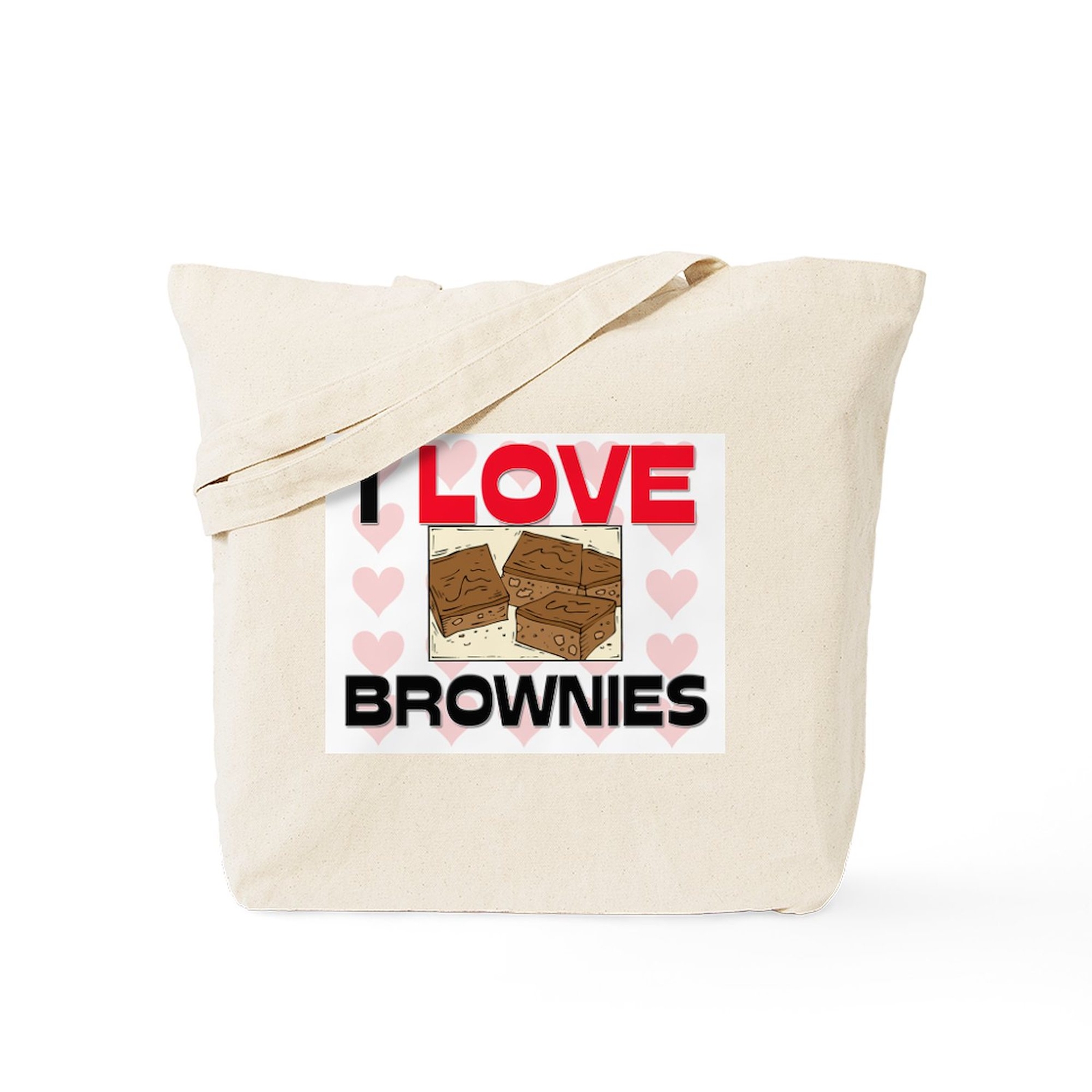 CafePress I Love Brownies Tote Bag (303718466)