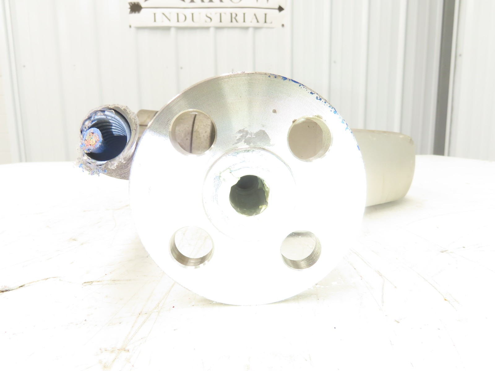 Micro Motion R050S113NABAEZZZZ Mass Flow Sensor 1/2" *Ink Residue Needs Cleaned*