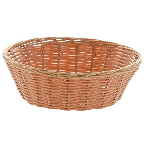 Oval Basket Natural Color - 9"L x 7"W x 3"H