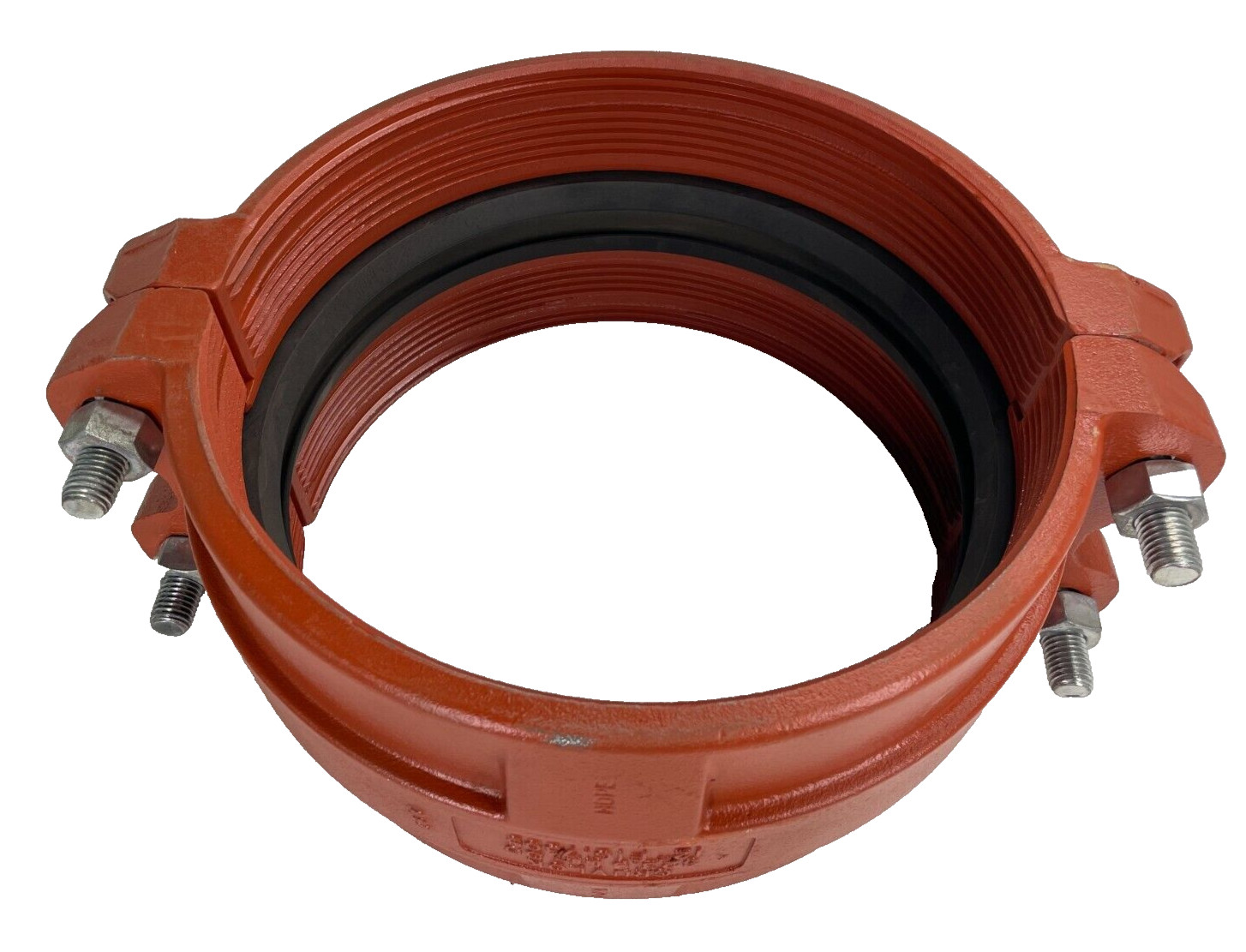 Gruvlok 12" Style 7305 HDPE Plain End Pipe Coupling Complete w/ Bolts & Gasket