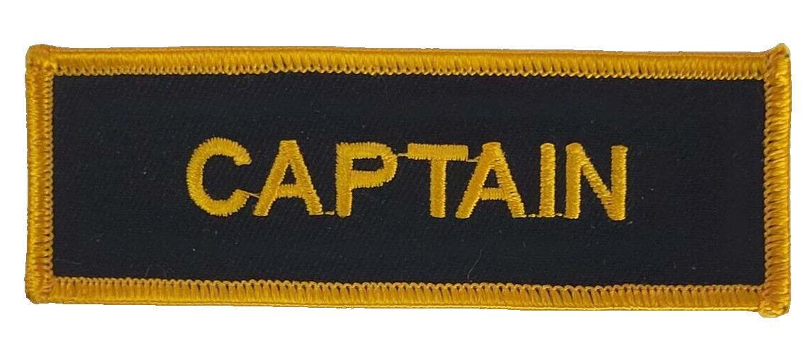 Captain Patch 1.25"X4"