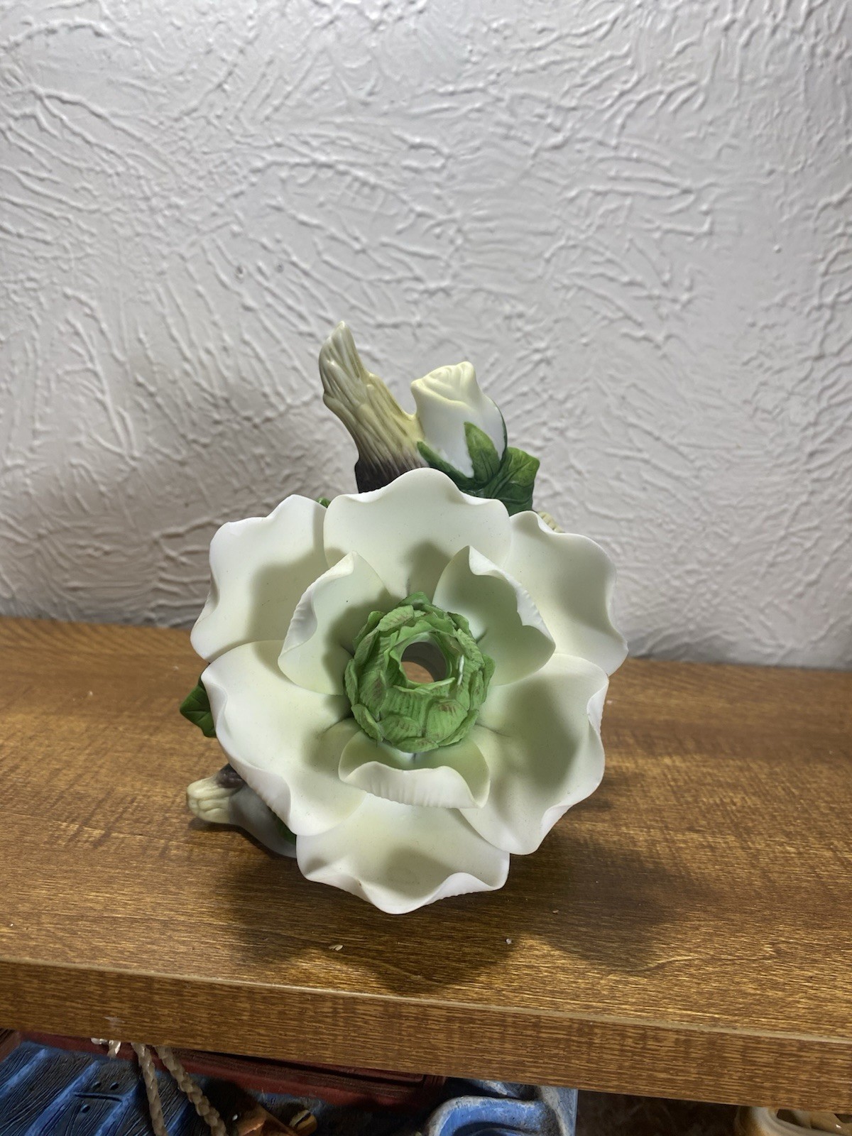 Vintage Magnolia Flower Plug In Night Light Cover Ceramic Air Freshener Cover