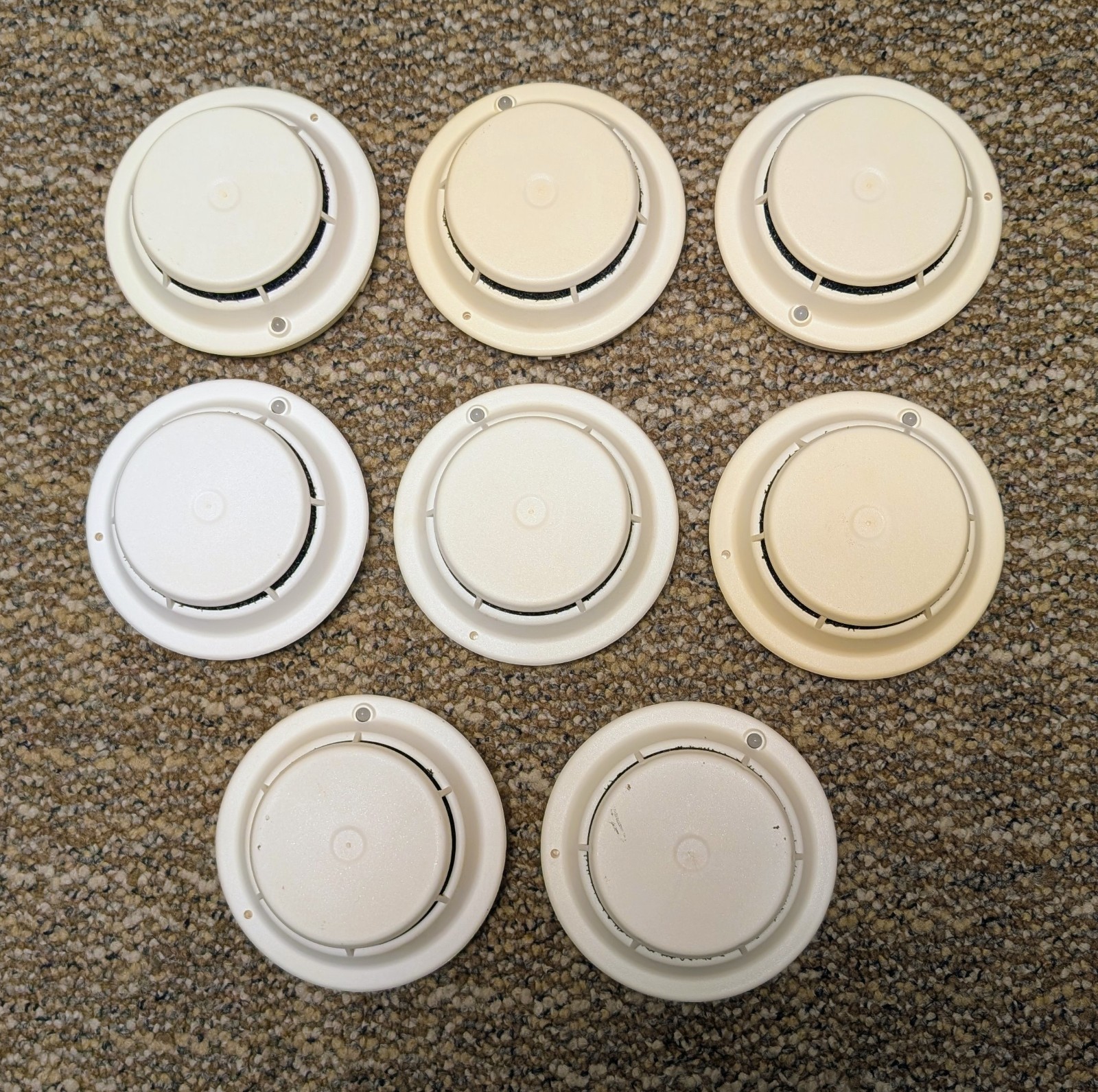 Faraday 8710 Smoke Detector Fire Alarm Lot (8)