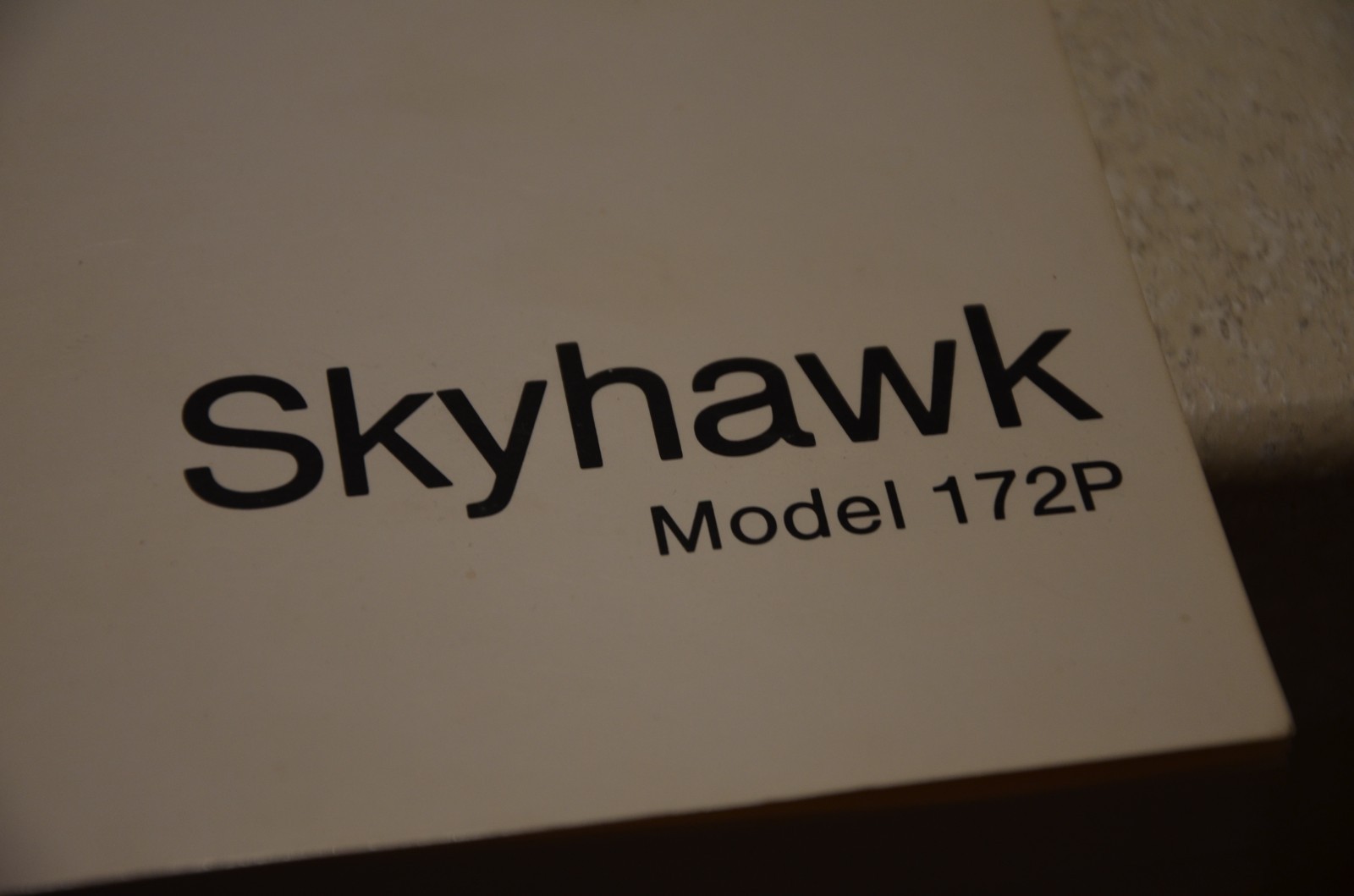1984 Cessna Skyhawk Model 172P Information Manual