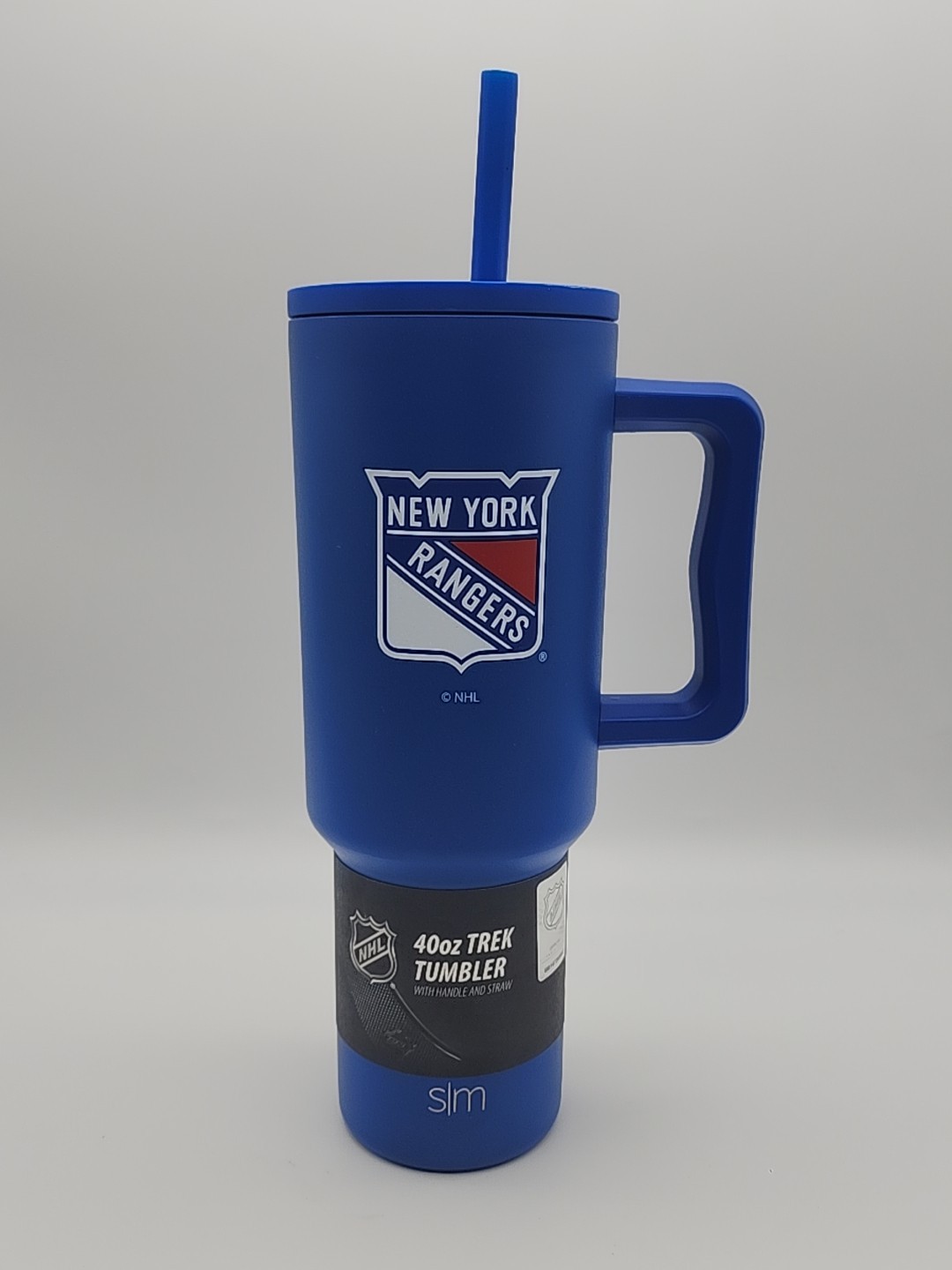 Simple Modern NHL New York Rangers 40 Oz Insulated Tumbler Drinking Bottle - NEW