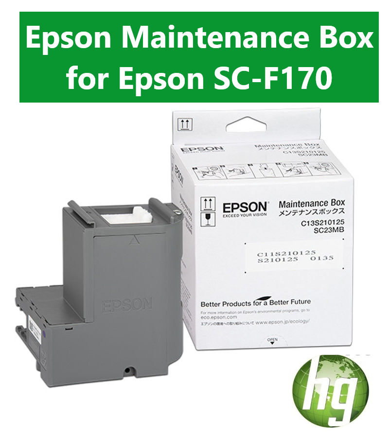 Epson Ink Maintenance Tank Box For Epson SC-F170. Epson C13S210125 Free Shipping