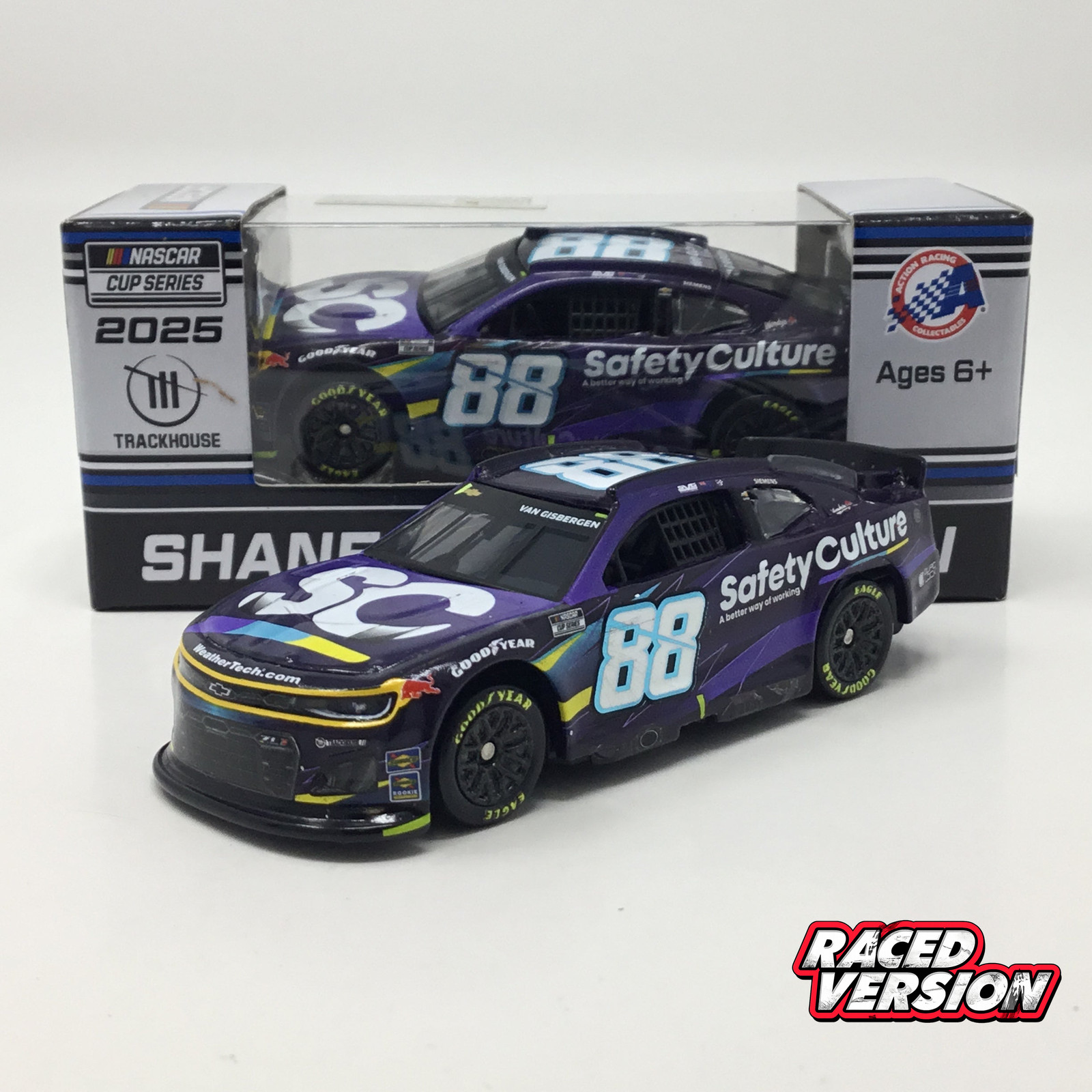 Shane Van Gisbergen 2025 Safety Culture Mexico City Race Win 1:64 Diecast
