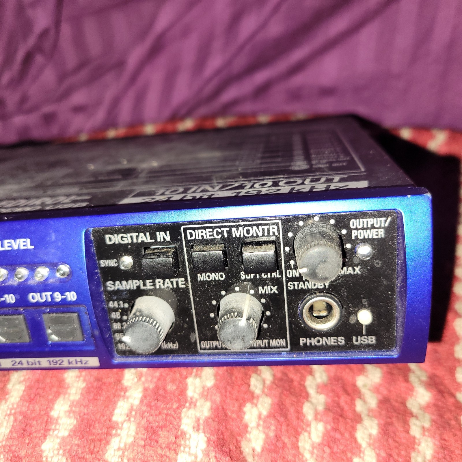Roland EDIROL UA-101 Audio Recording Interface 24bit Interface 10 Inputs in/out