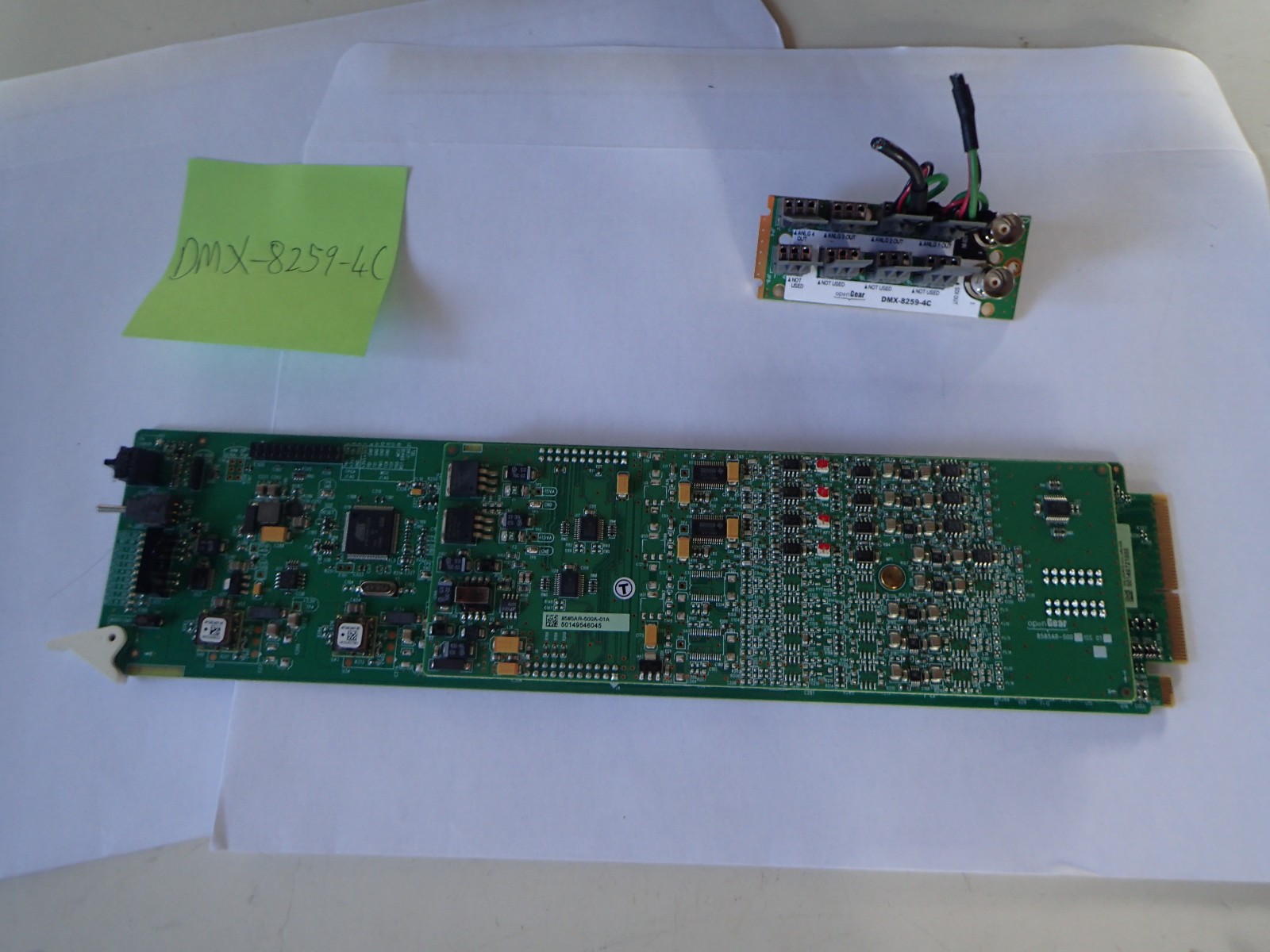 Ross Broadcast Open Gear Audio De Embedder 3G HD SD Analog  DMX-8259-4C opengear