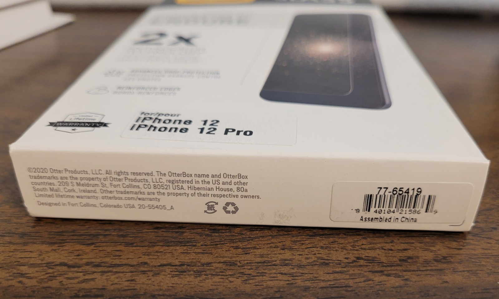 Otterbox Alpha Glass Anti-Scratch Screen Protector for iPhone 12 / iPhone 12 Pro