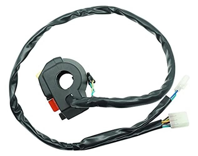 Left Handlebar Button Start Stop Kill Headlight Switch for Honda TRX400EX