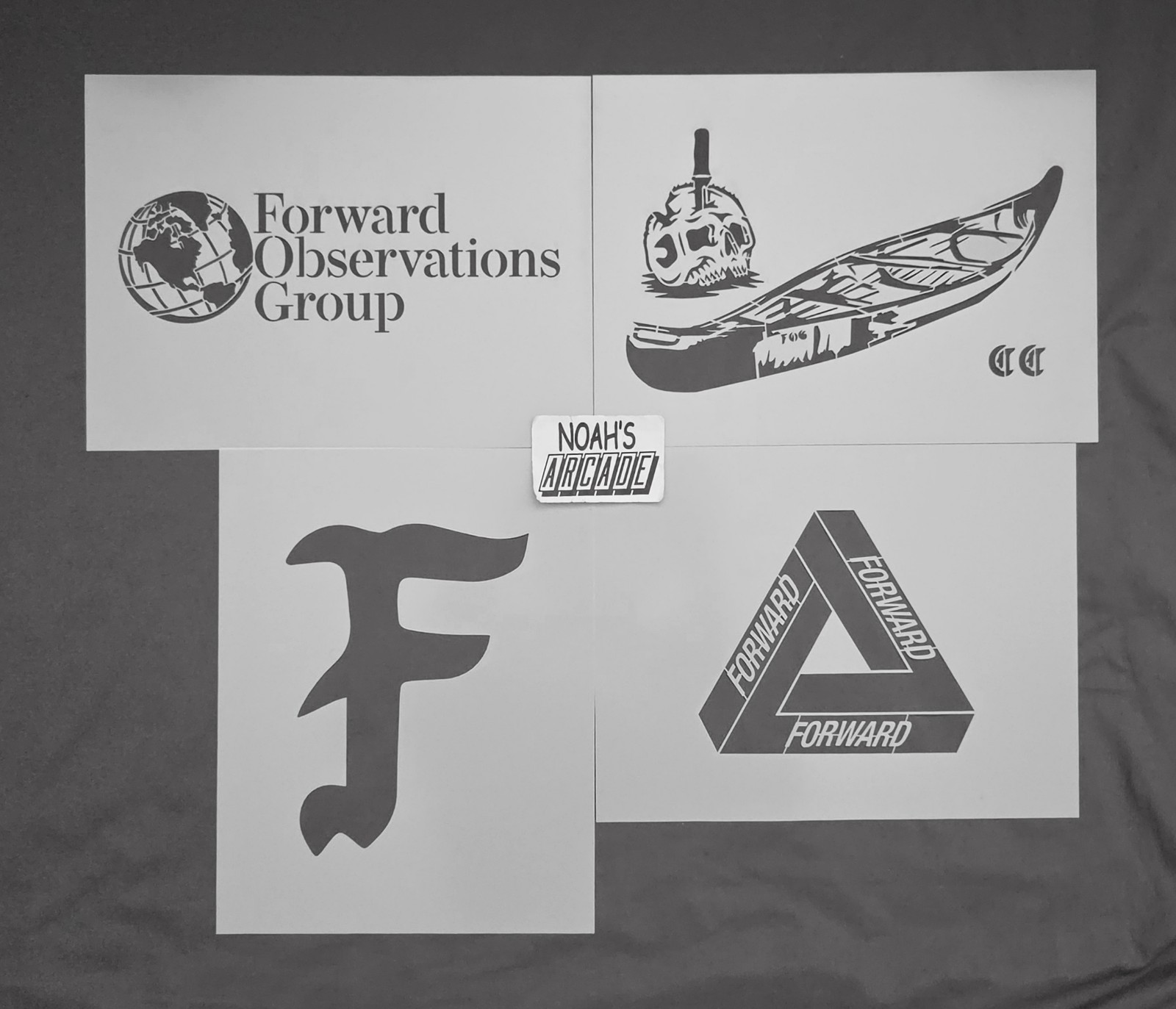 Authentic Forward Observations Group OG Stencil Pack V1 FOG SUPDEF DEVGRU SEAF