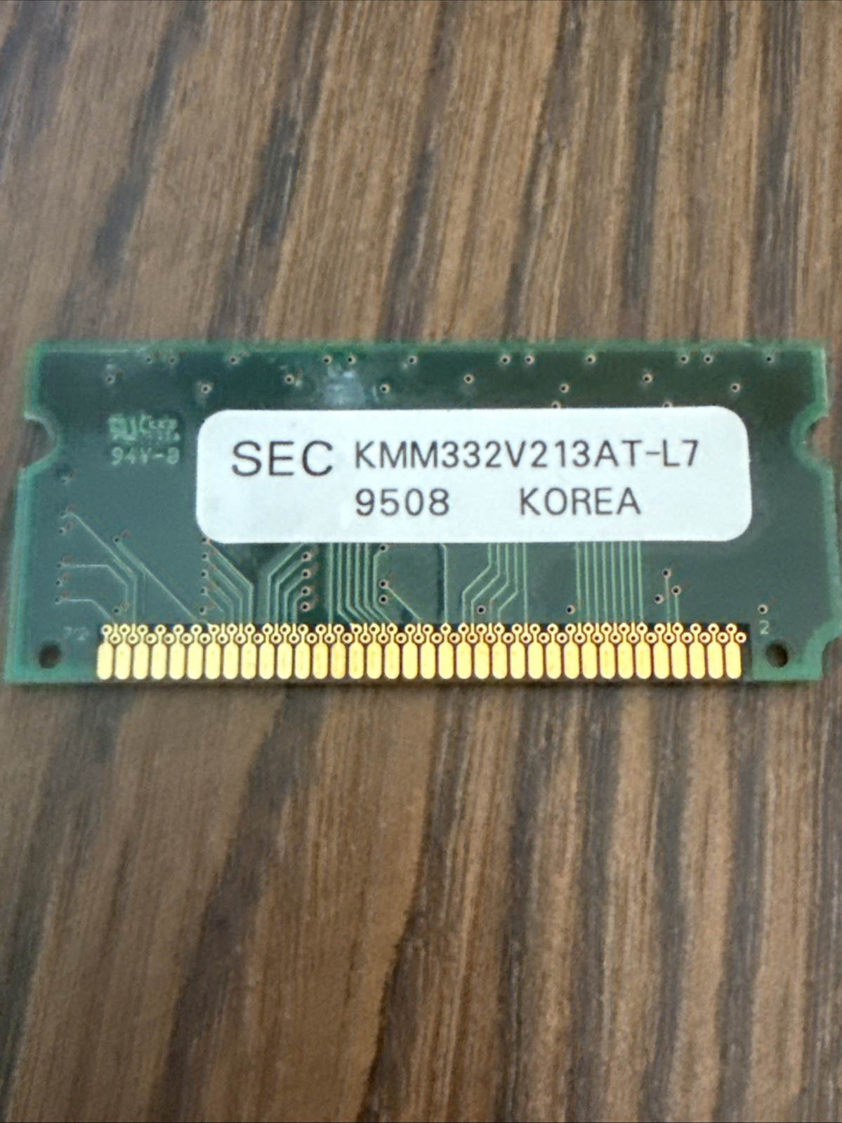 SAMSUNG KMM332V213AT-L7 MEMORY MODULE FPM SODIMM