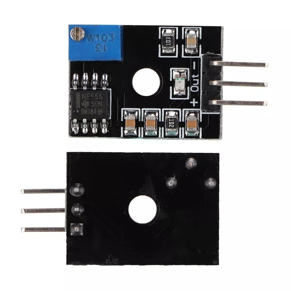 3X NE555 Timer Module Pulse Output Adjustable Frequency Board Wave Generator NEW