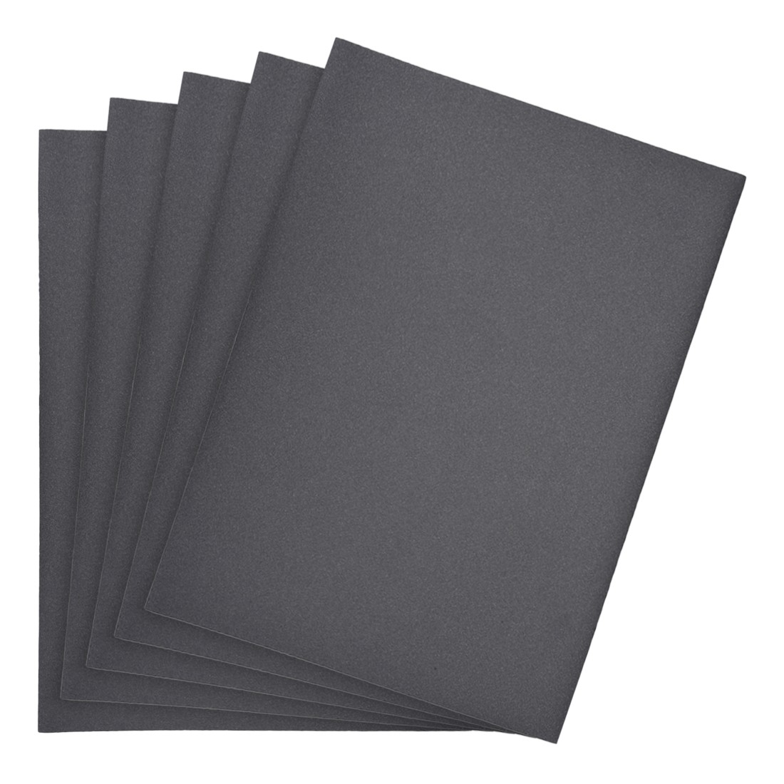 Waterproof Sandpaper, Wet Dry Sand Paper Grit of 360, 11 x 9inch 5pcs