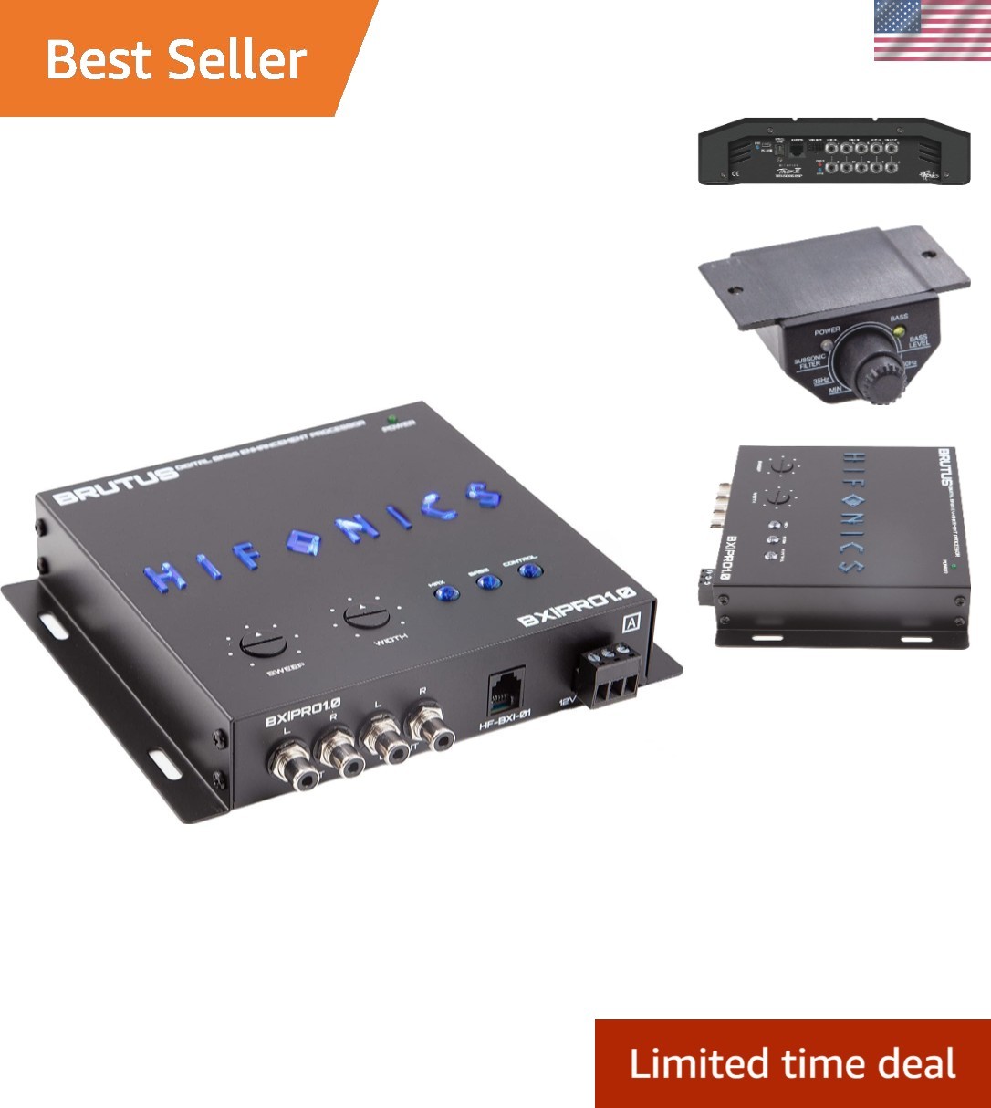 Digital Bass Enhancement 12in x 9.5in - Immerse in High-Frequency Sound