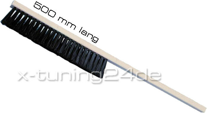CAR WHISK 500mm - EXTRA LONG - REAL WOOD - PREMIUM QUALITY