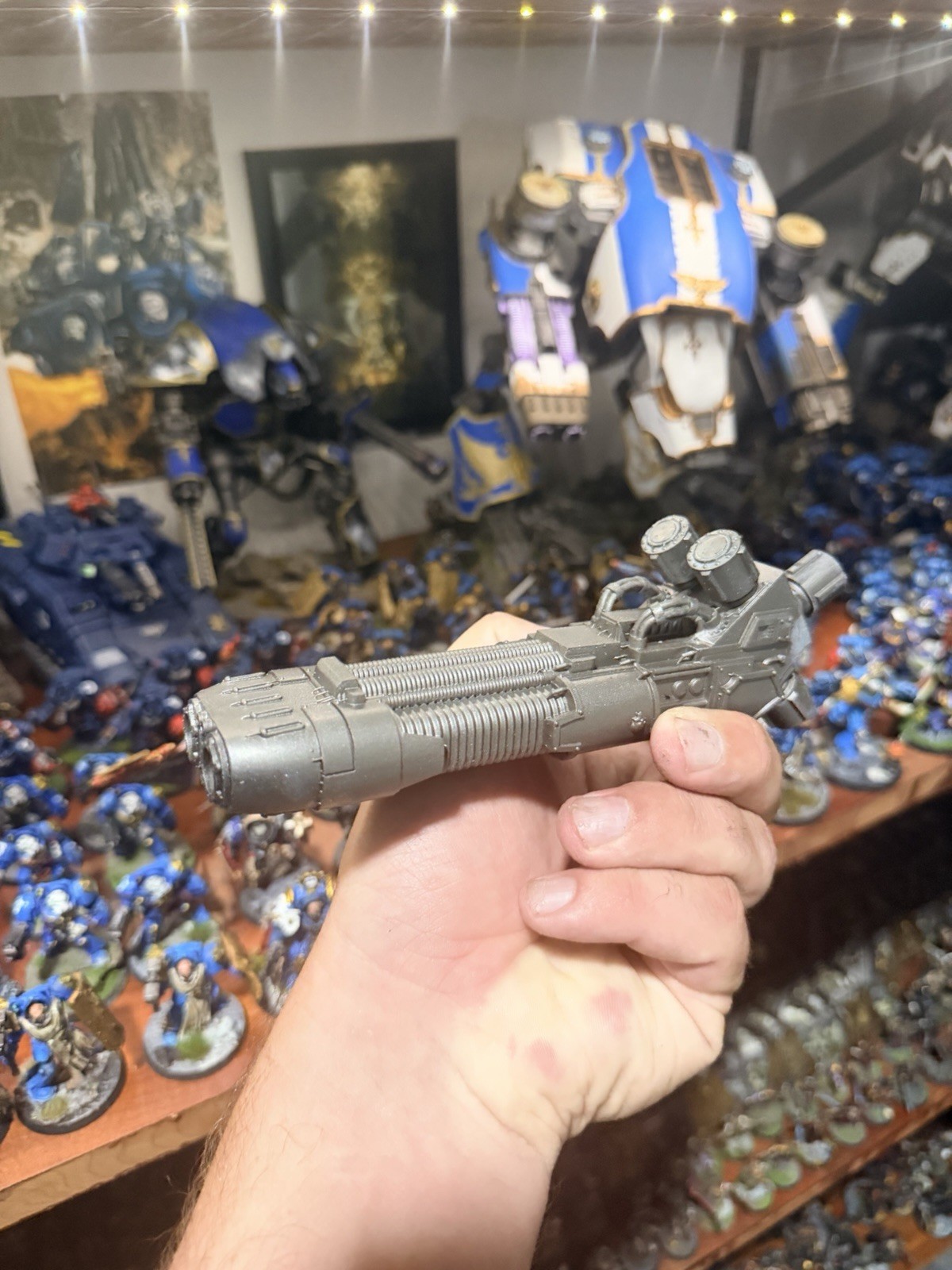 Warhammer 40k Forgeworld Mars Pattern Warhound Titan Plasma Blastgun