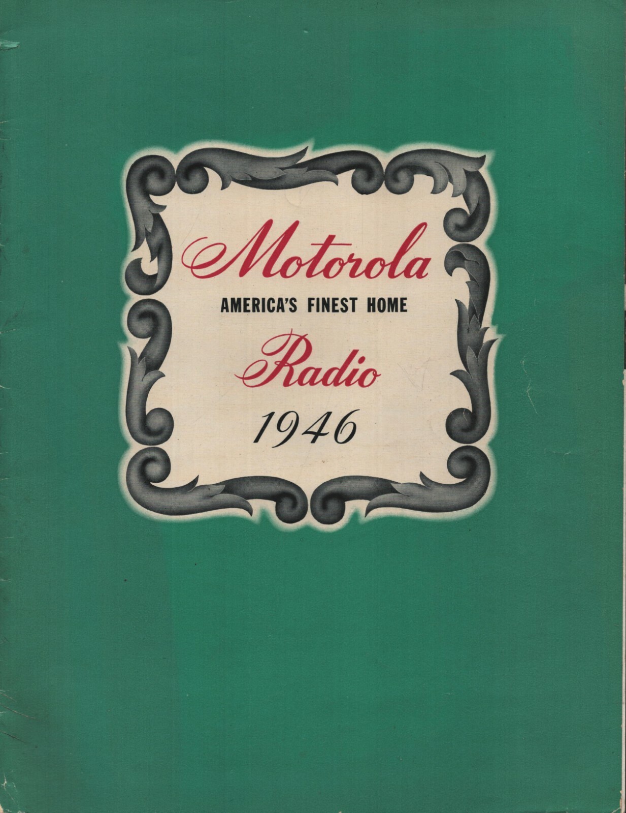 Motorola Radio 1946 Color Catalog