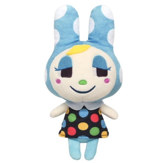 Official Licensed Animal Crossing Francine 9" Plush San-Ei Animal Crossing Plush