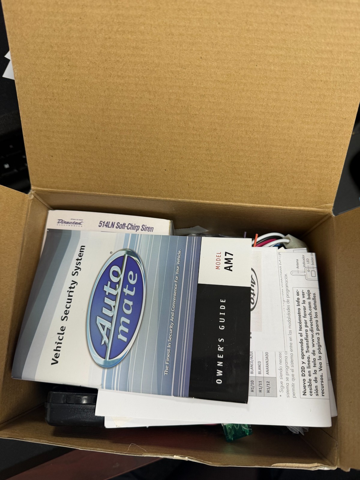 Automate AM7 1-way security with remote start