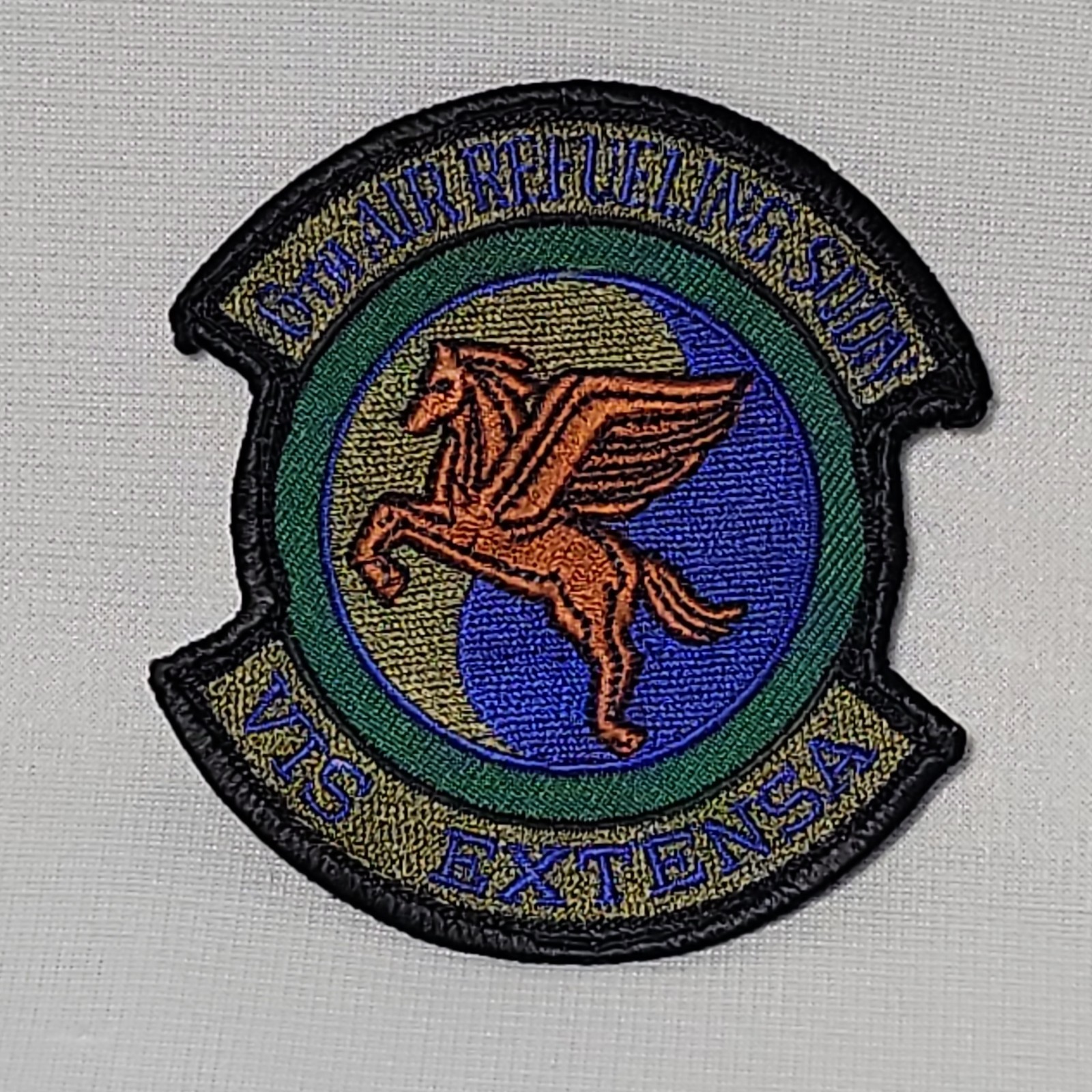 USAF 6th AIR REFUELING SQUADRON PATCH SUBDUED GREEN (2)