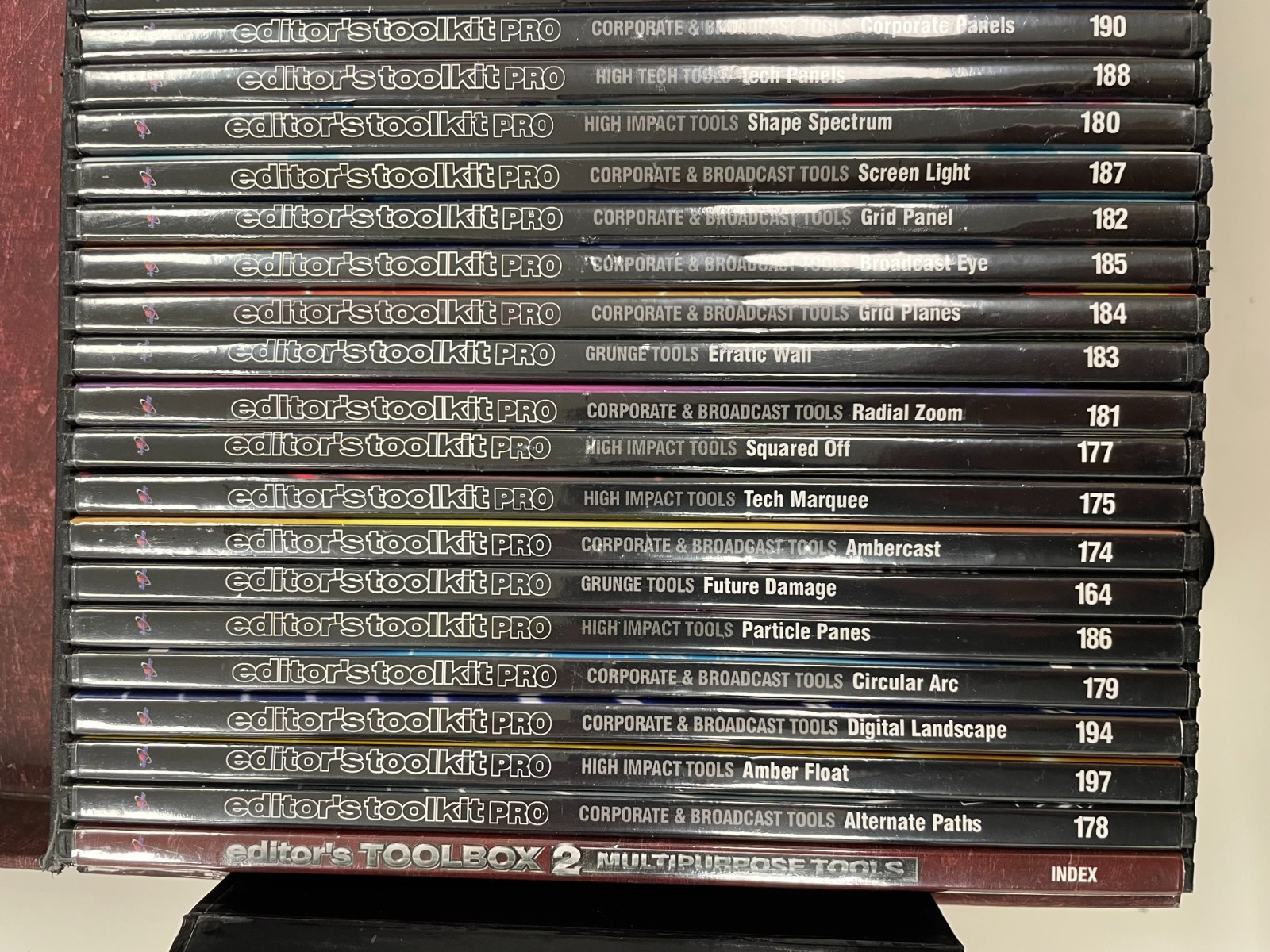 Digital Juice Editor's Toolbox 1 Multipurpose Tools (51 DVD-ROMS)