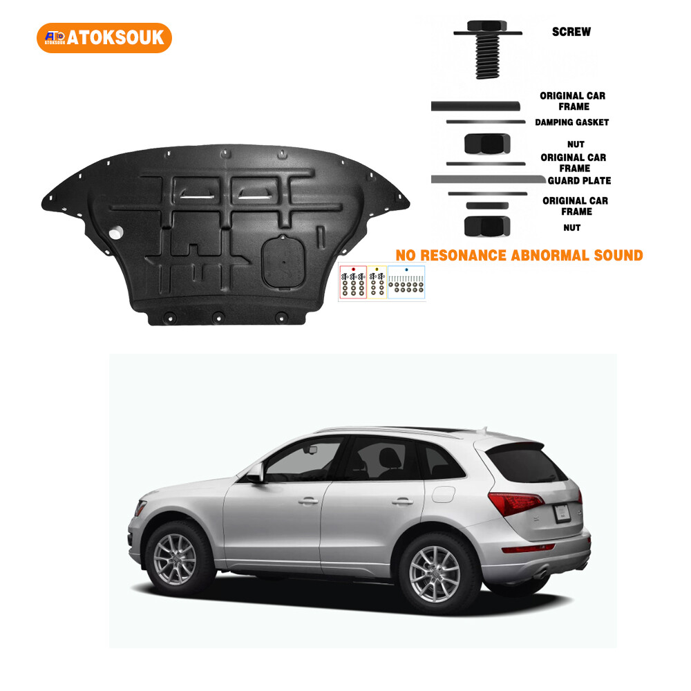 Engine Skid Plate For 2009-2017 Audi Q5 Under Splash Shield Heavy Duty