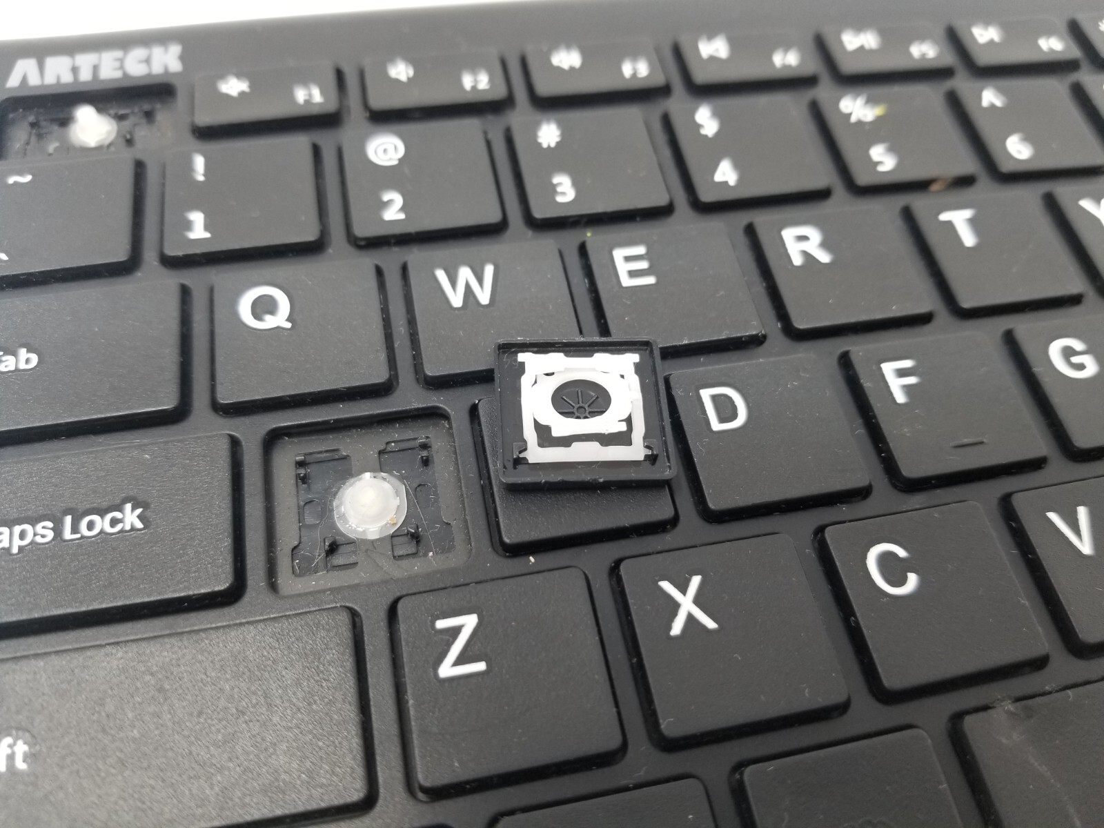 Replacement Keycaps Key Cap w/ Hinge Spring For Arteck HW192 Wireless Keyboard