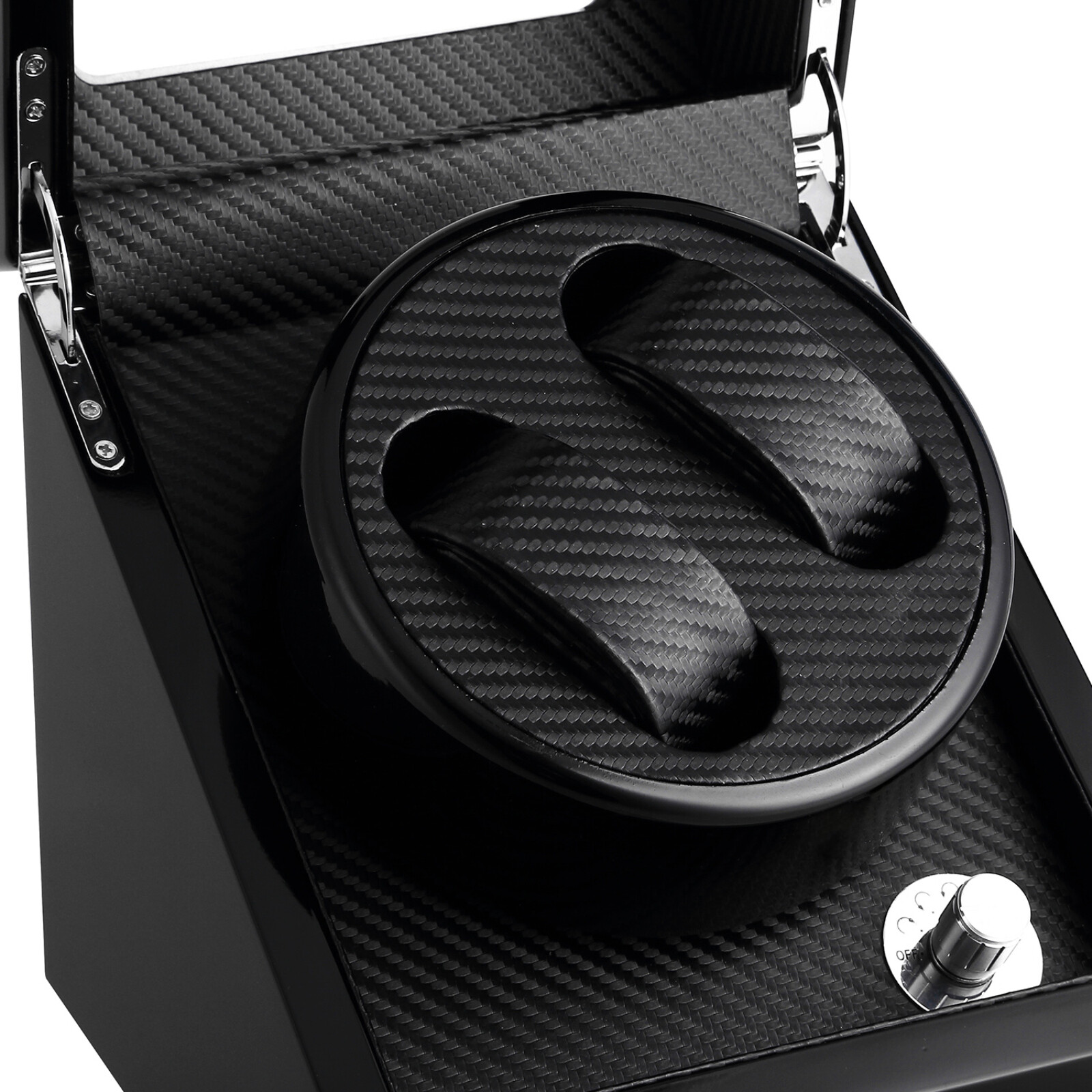 UTEN Automatic Rotation Watch Winder Storage Display Case w/ Speed Regulation
