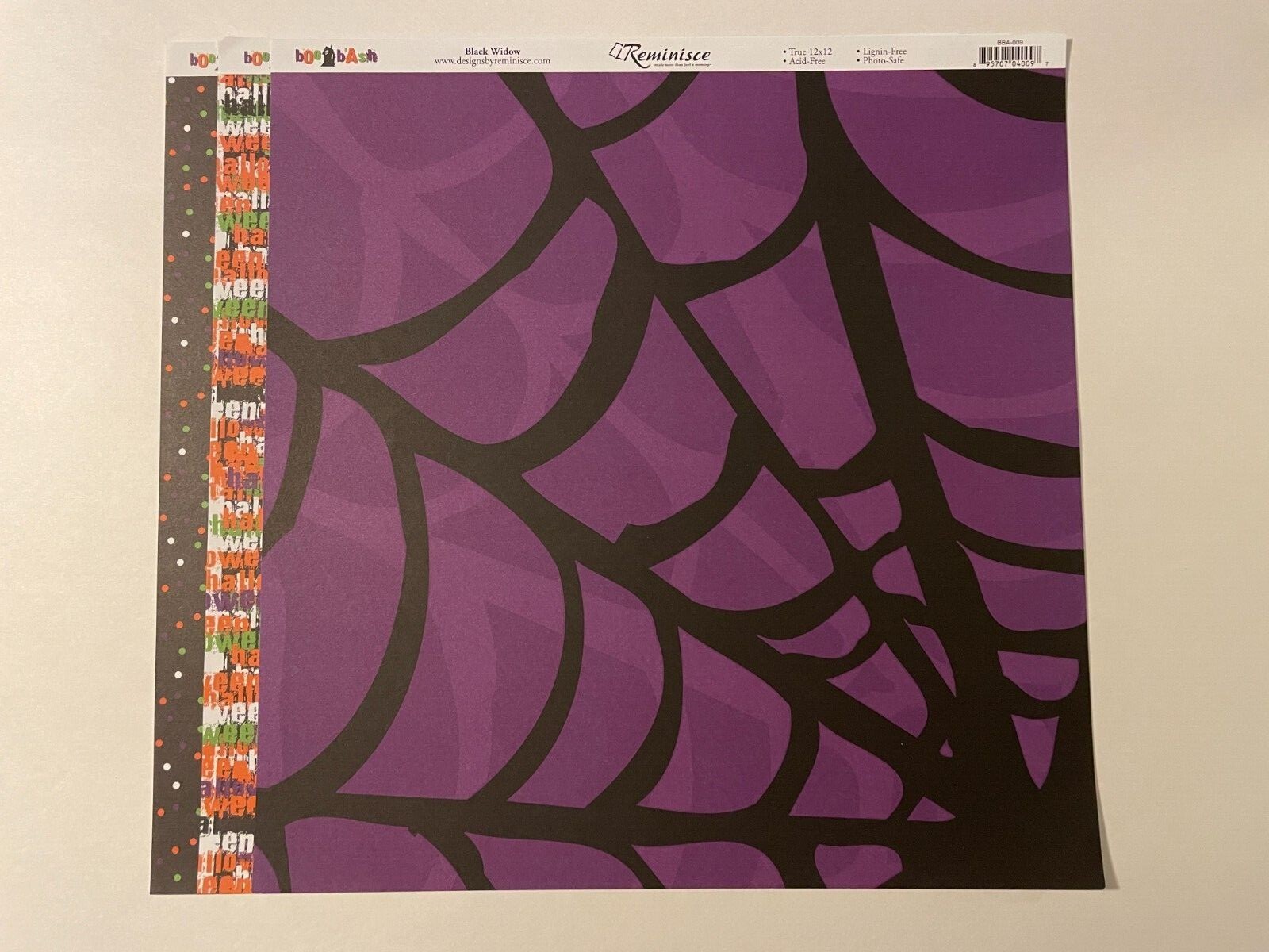 REMINISCE HALLOWEEN "BOO BASH" COLLECTION 12X12 SS HEAVY PAPERS