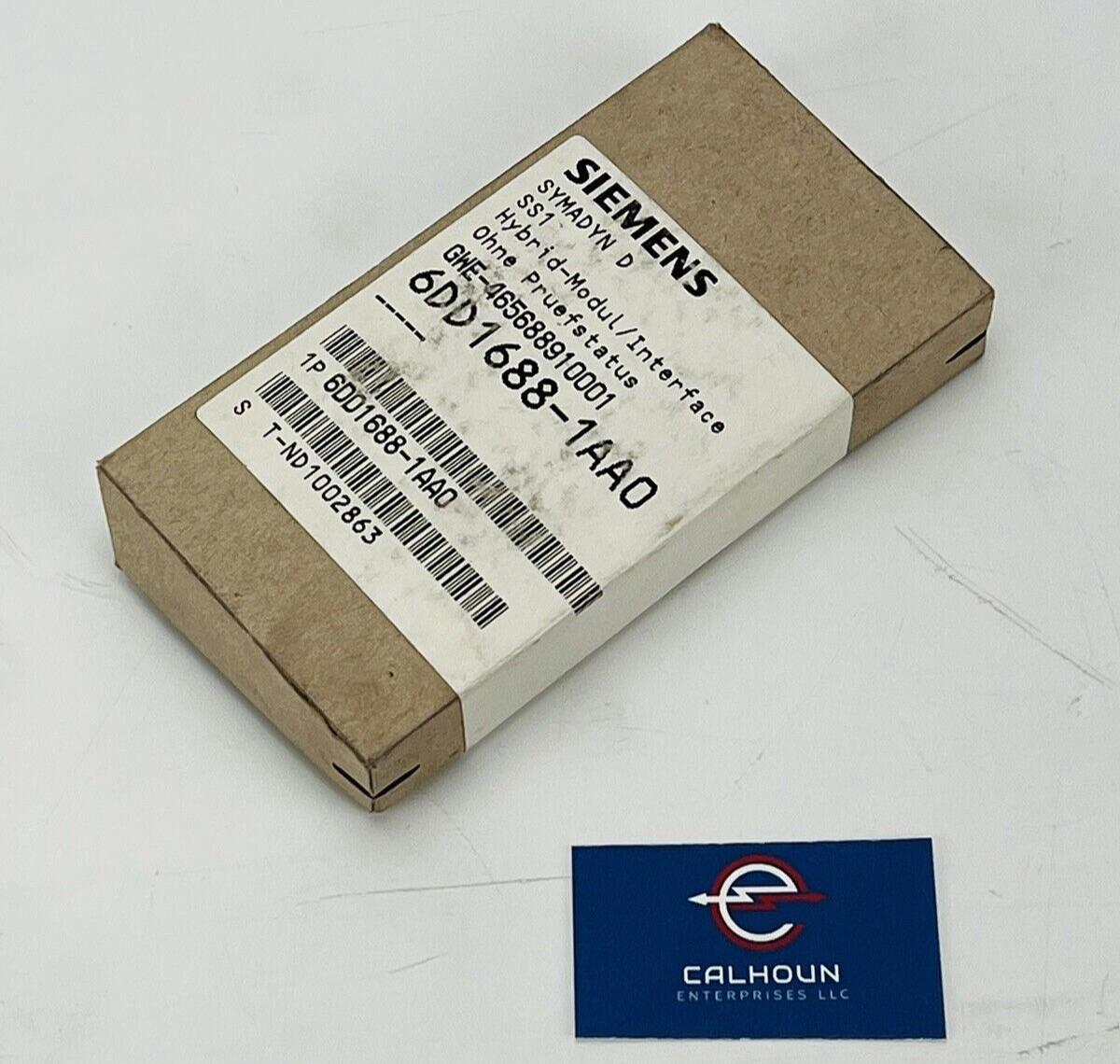 New! Siemens 6DD1688-1AA0 SYMADYN D SS1 Hybrid-Module Interface *WARRANTY*