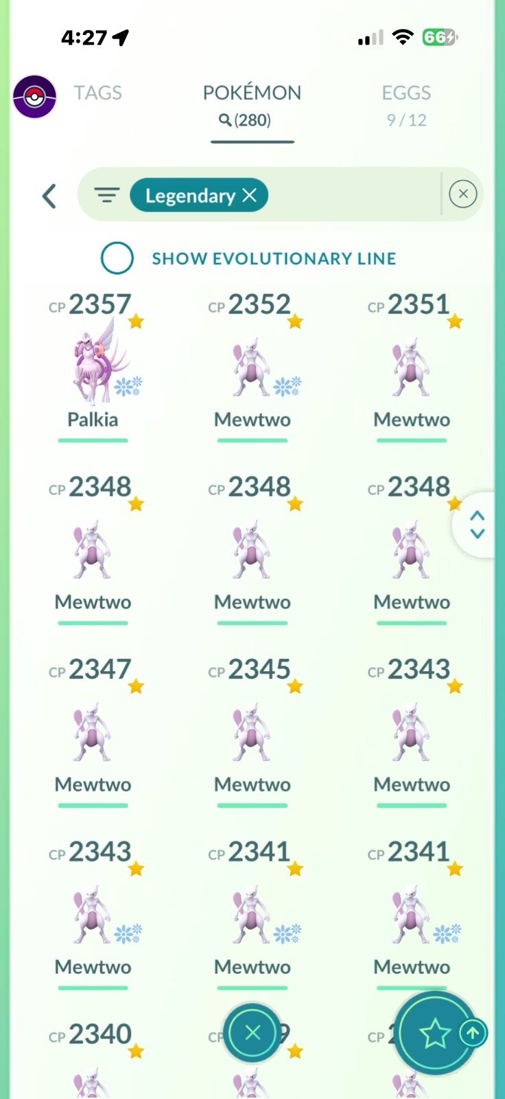Pokémon GO Level 73 Game Account Legendary Shiny Pokémon Collection