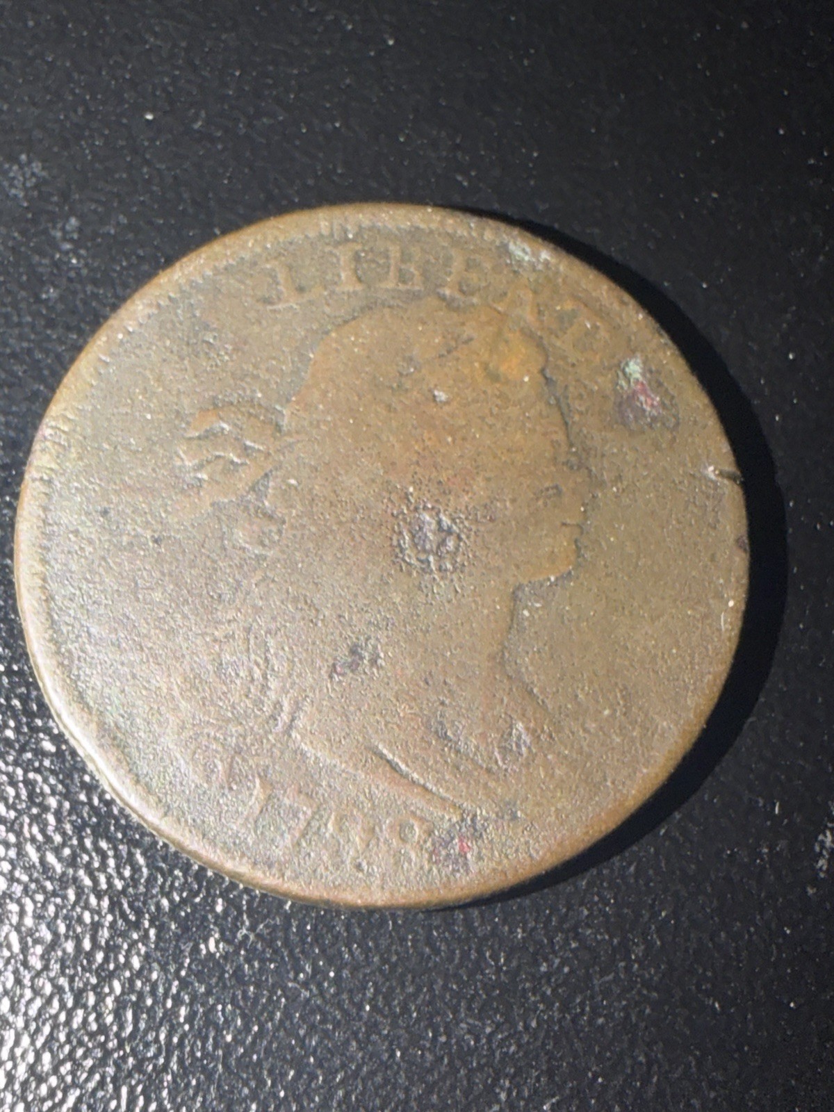 1798 1st Hair Style Large Cent G