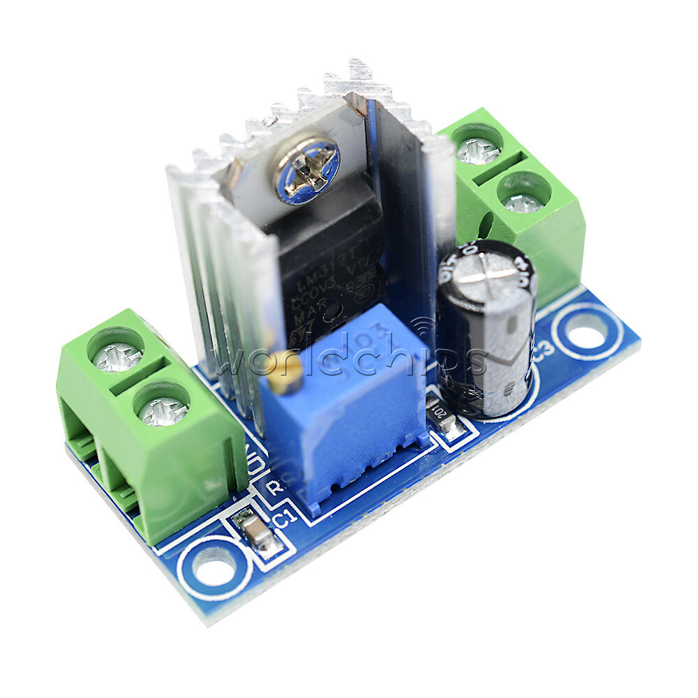 5PCS LM317 DC-DC Linear Buck Converter Low Ripple Step Down Power Supply Module