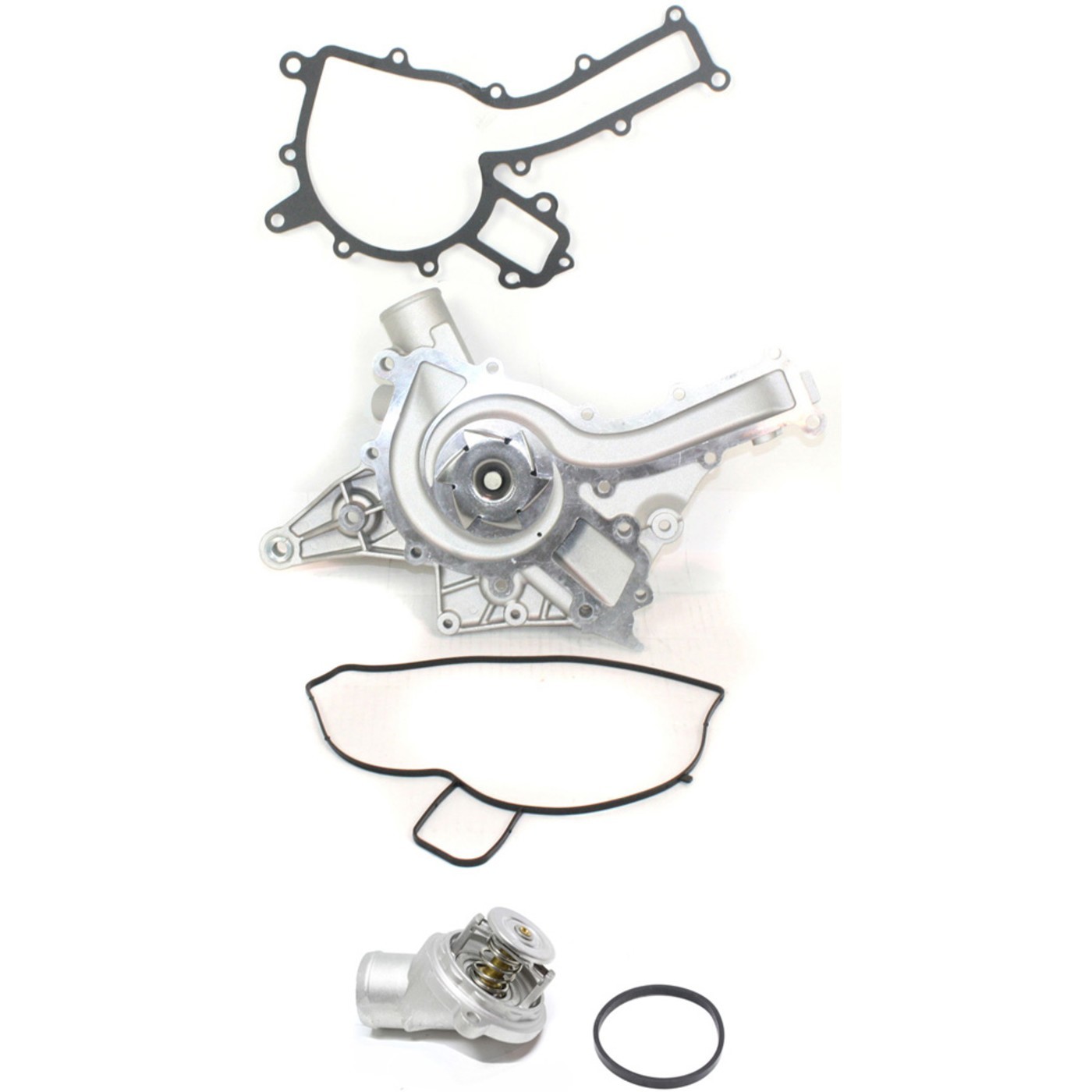 Water Pump Kit For 1998-05 Mercedes Benz E320 1998-05 CLK320 with Gasket GAS