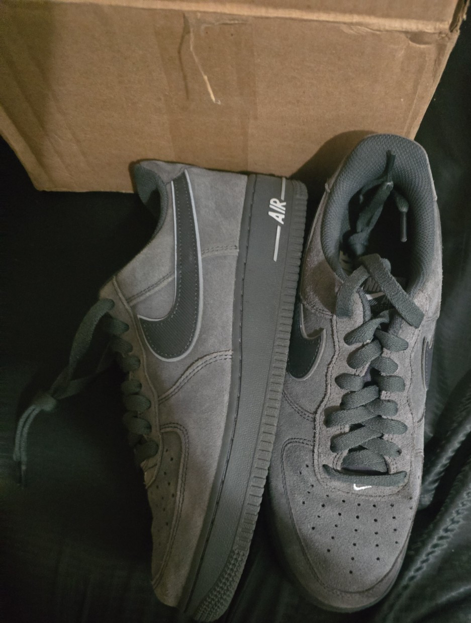 Nike Air Force 1 Low Top Gray Men's Sneakers