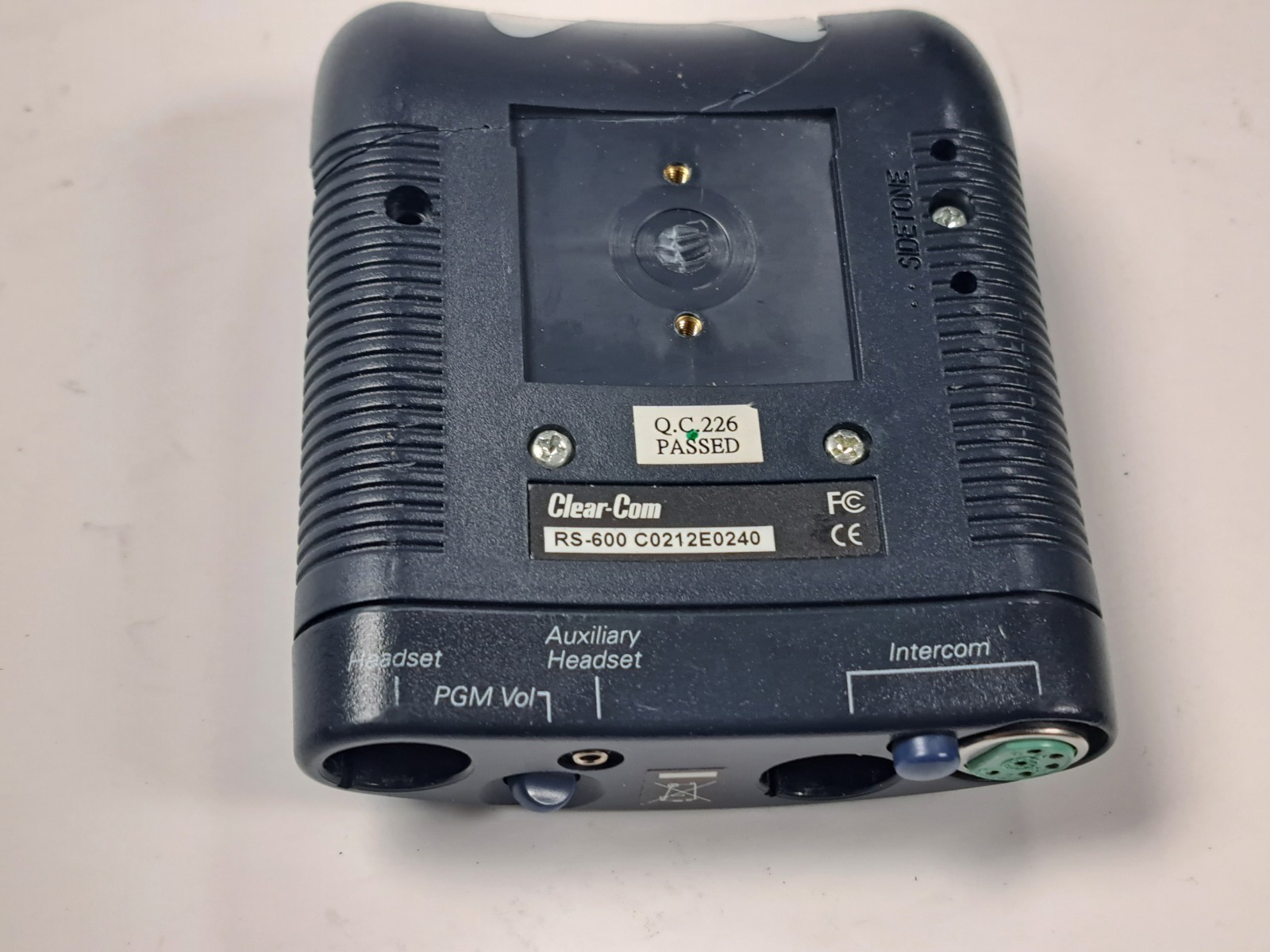 Clearcom RS-602 Two-Channel Portable Intercom Beltpack READ Description