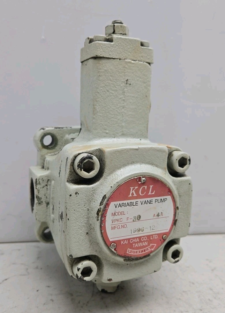 Kcl VPKC F-30 A4A Variable Vane Hydraulic Pump 1996-12 Used See Pictures