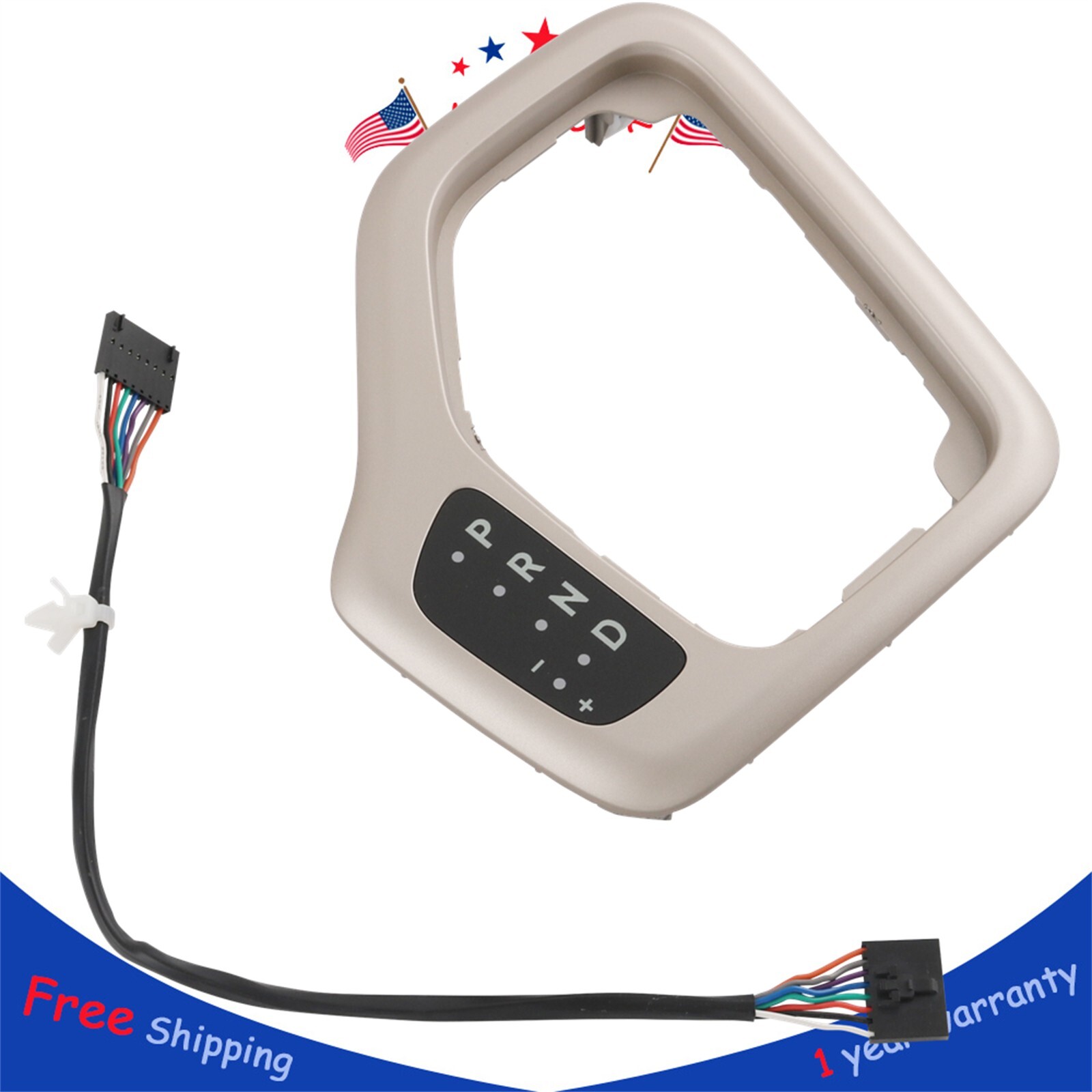 Upgrade Transmission Shifter Bezel with Harness For 14-18 Jeep Cherokee 601-401