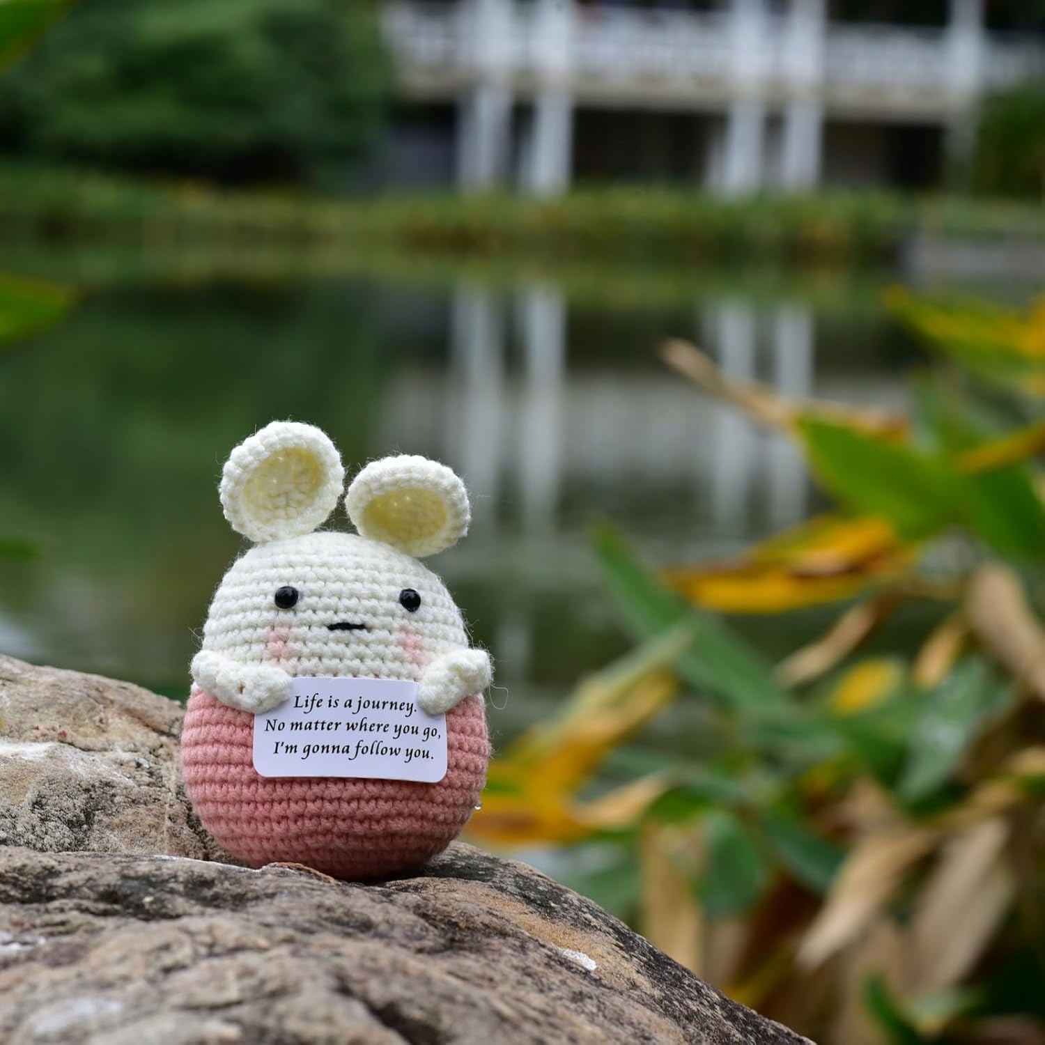 Mini Cute Funny Positive Life Cute Animals Creative Gift Pink MOUSE