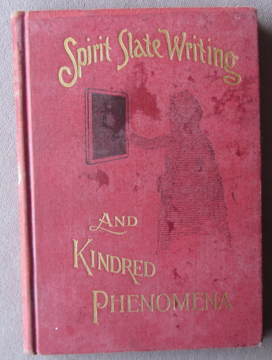 1898 Spirit Slate Writing Book Mind Reading Seances Tricks Magic Martinka & Co