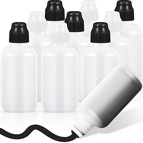 Set 2 Ounce Empty Bingo Daubers Paint Squeeze Bottles for Paint Mop 4